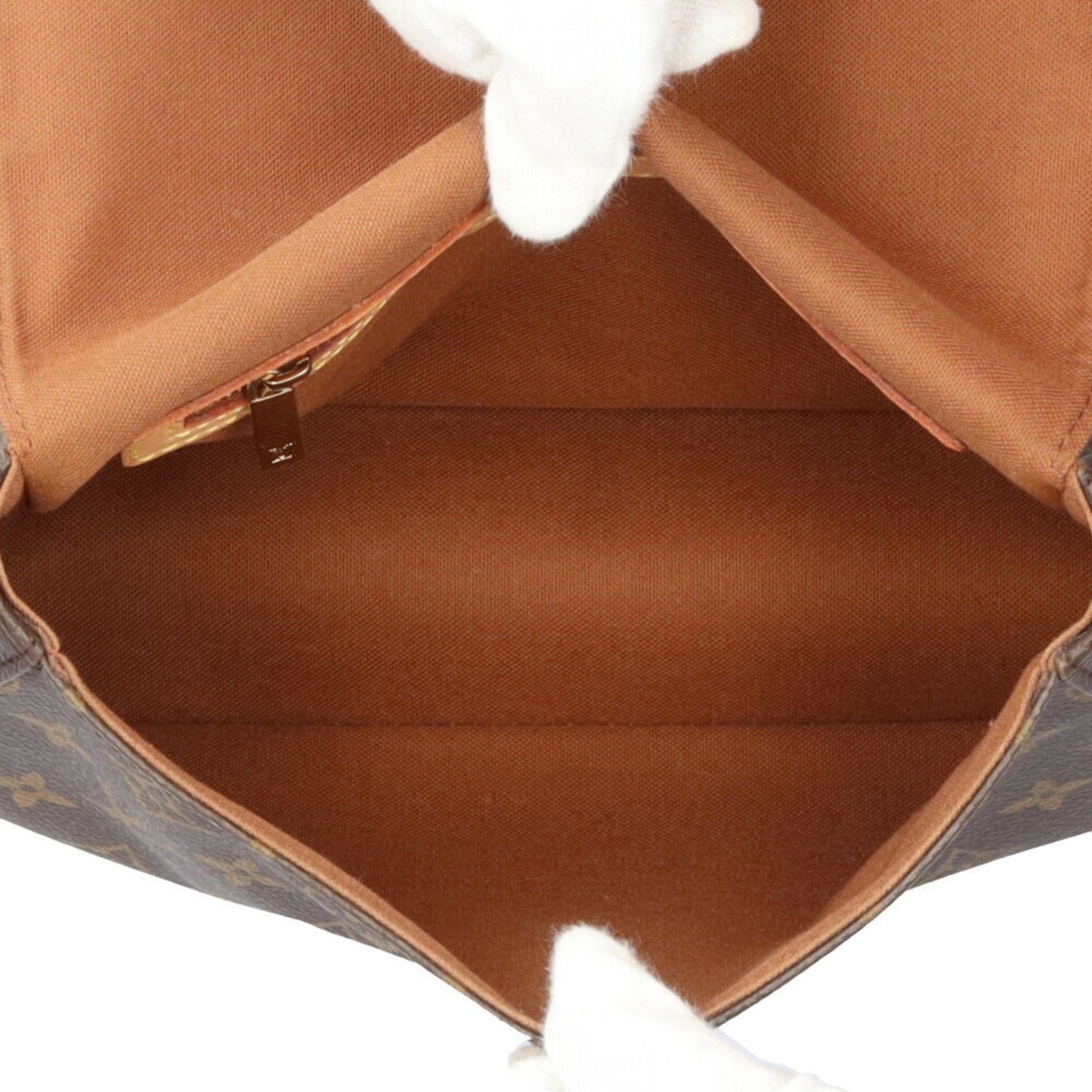 Louis Vuitton Brown Monogram Canvas Shoulder Bag