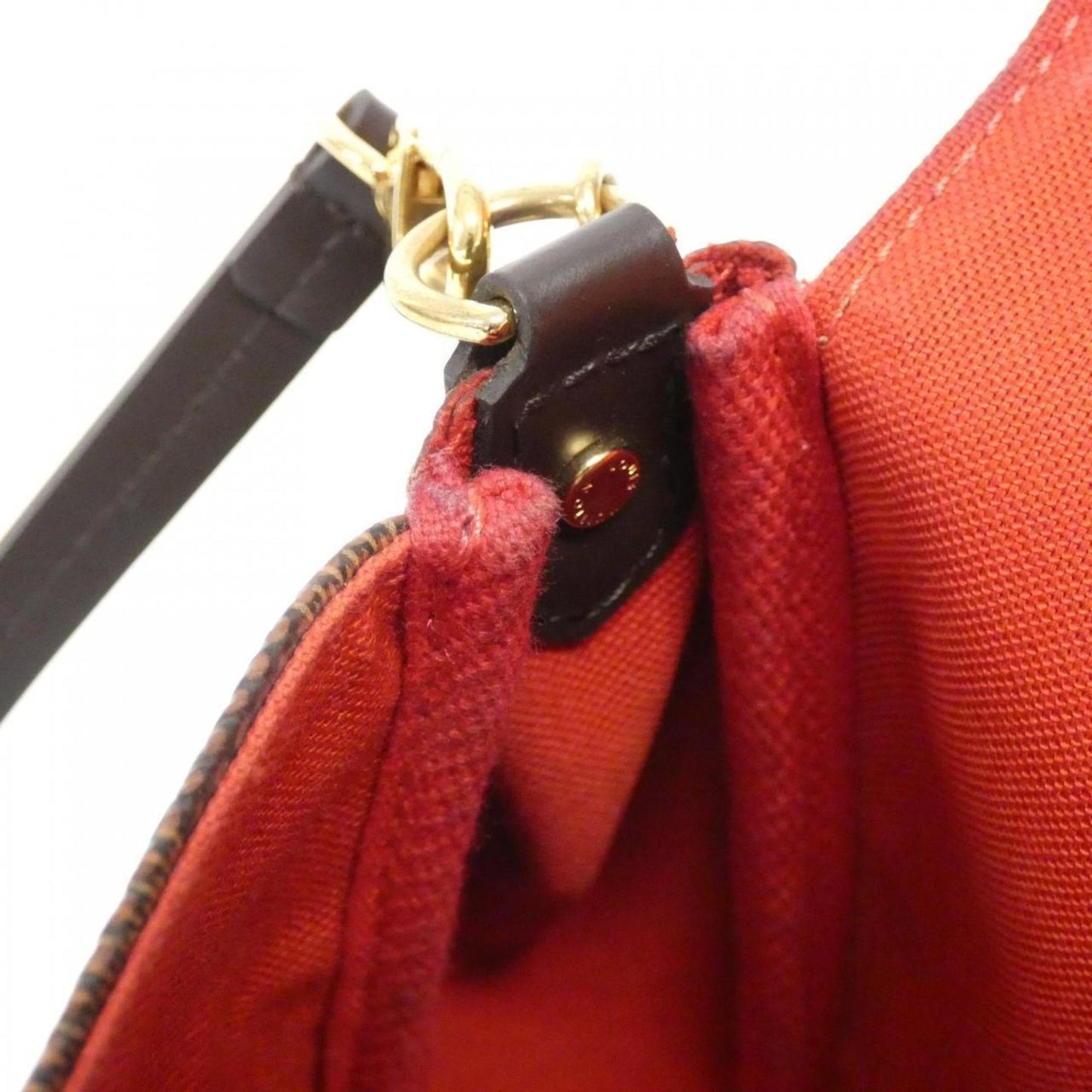 Louis Vuitton Brown Ebene Coated Canvas Shoulder Bag
