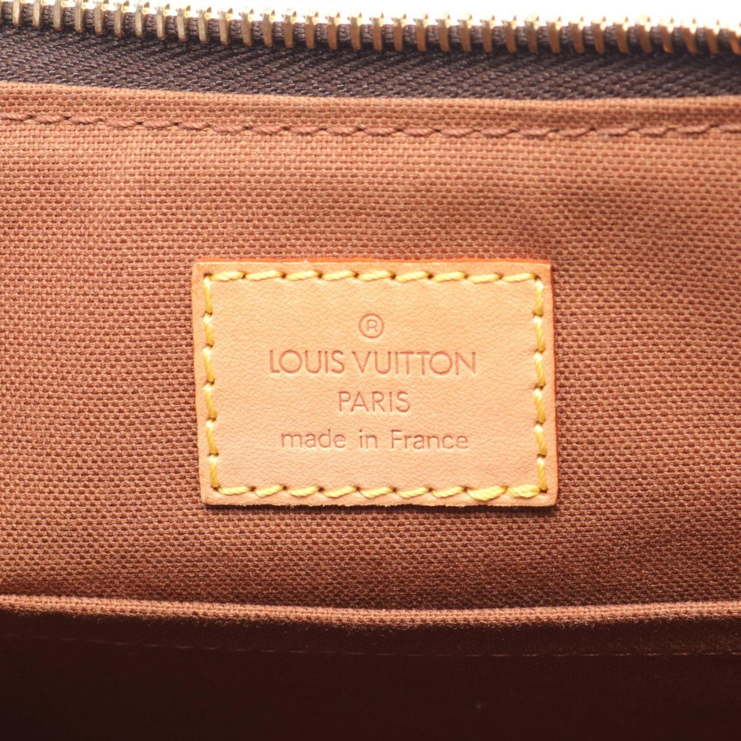 Louis Vuitton Brown Monogram Coated Canvas Shoulder Bag