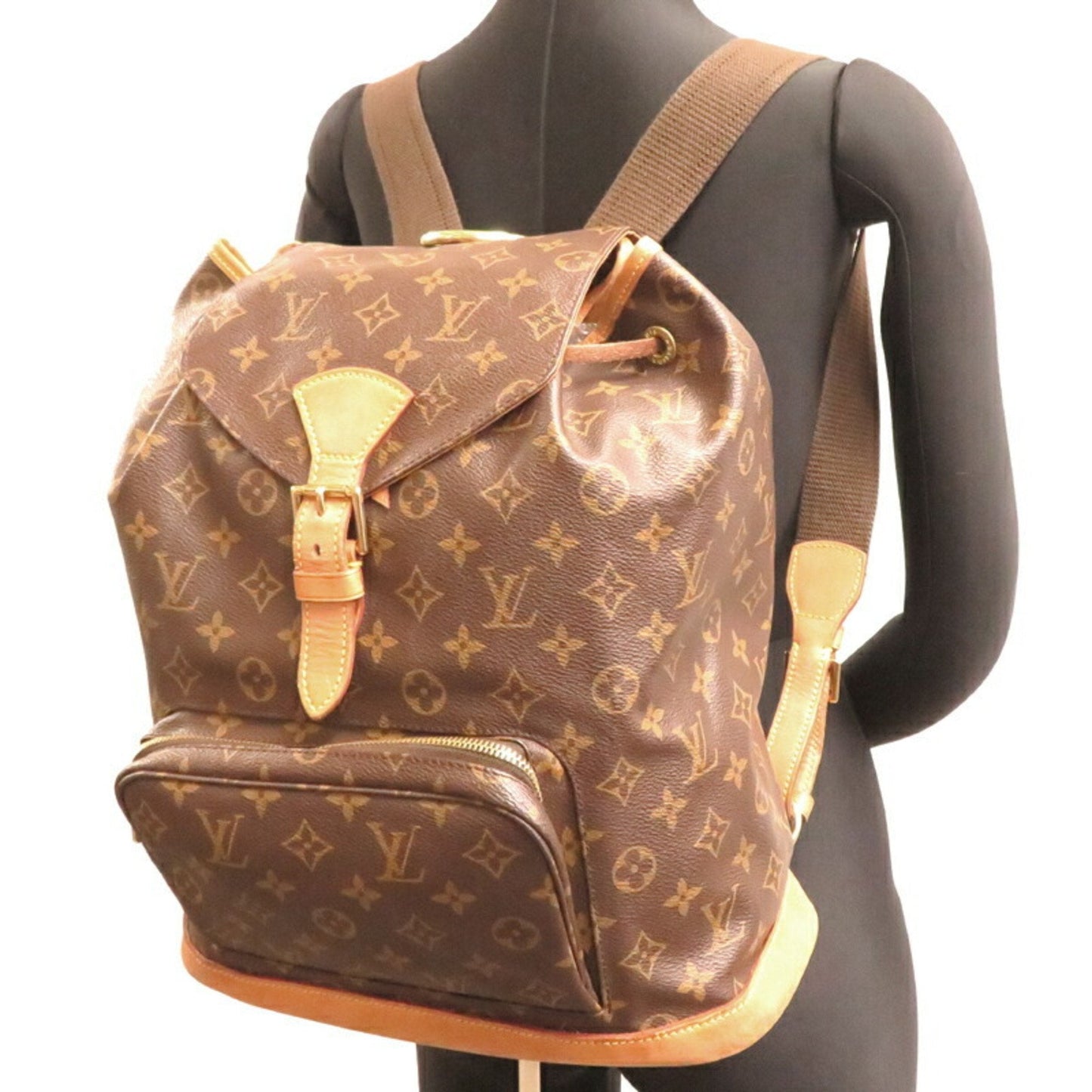 Louis Vuitton Monogram Brown Monogram Monogram Backpack
