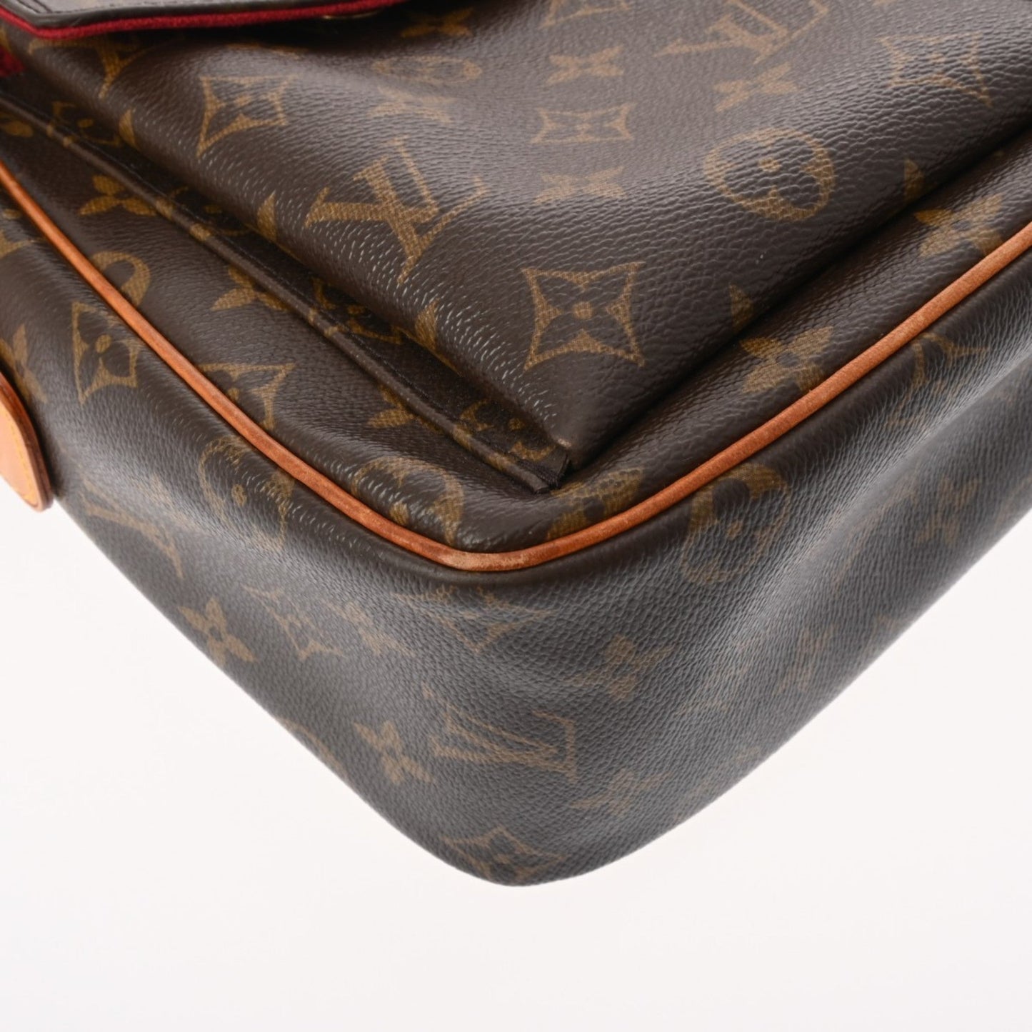 Louis Vuitton Brown Monogram Canvas Shoulder Bag