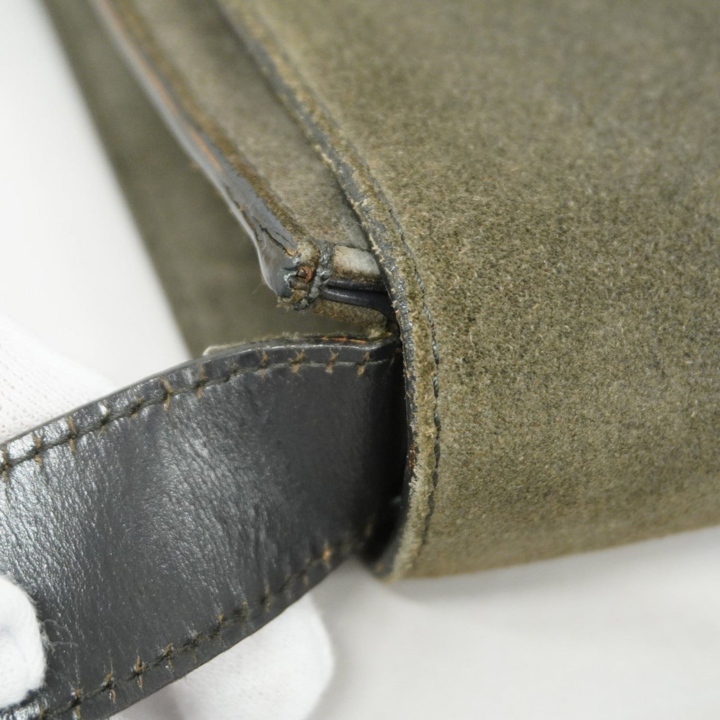 Gucci Black Suede Shoulder Bag