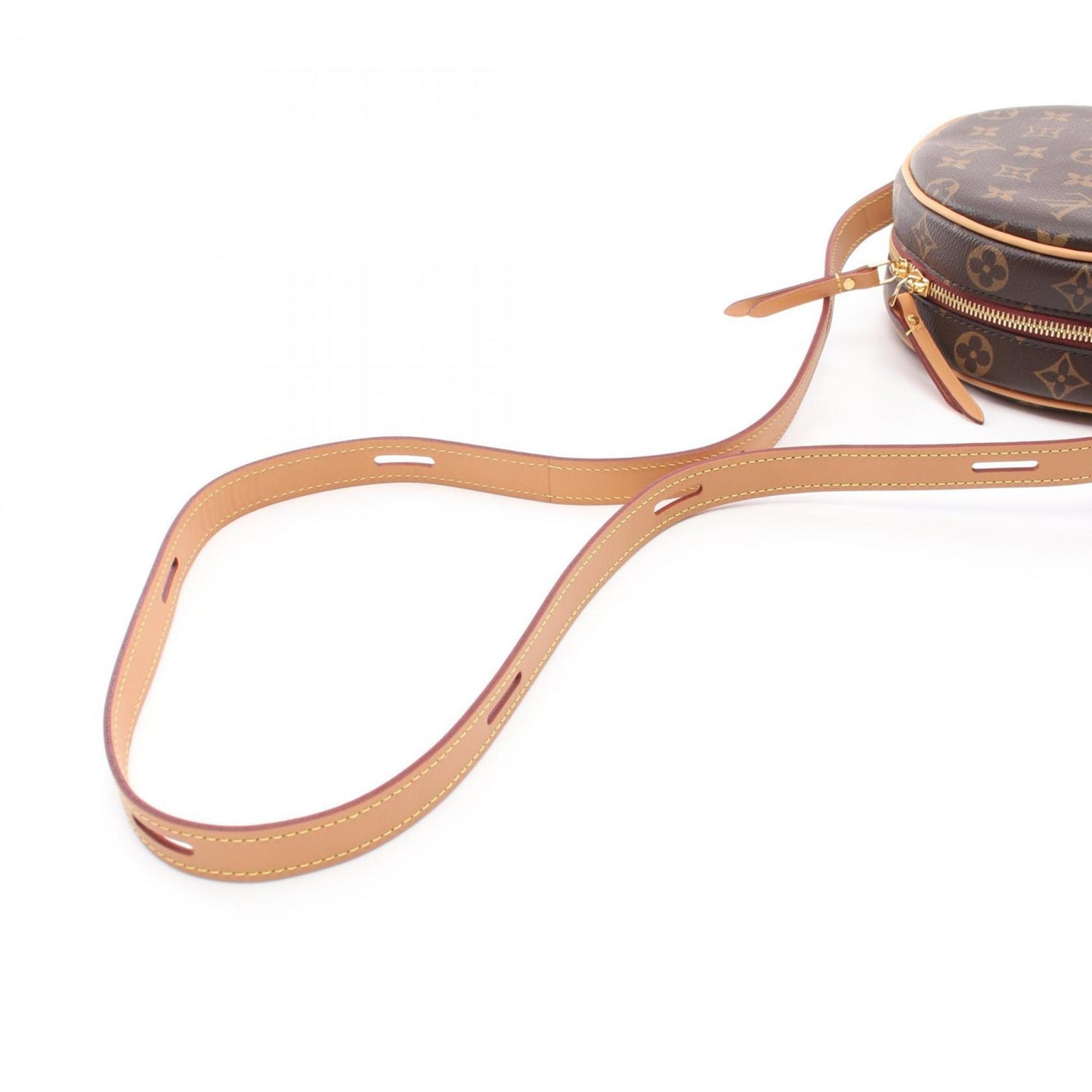 Louis Vuitton Brown Coated Canvas Shoulder Bag