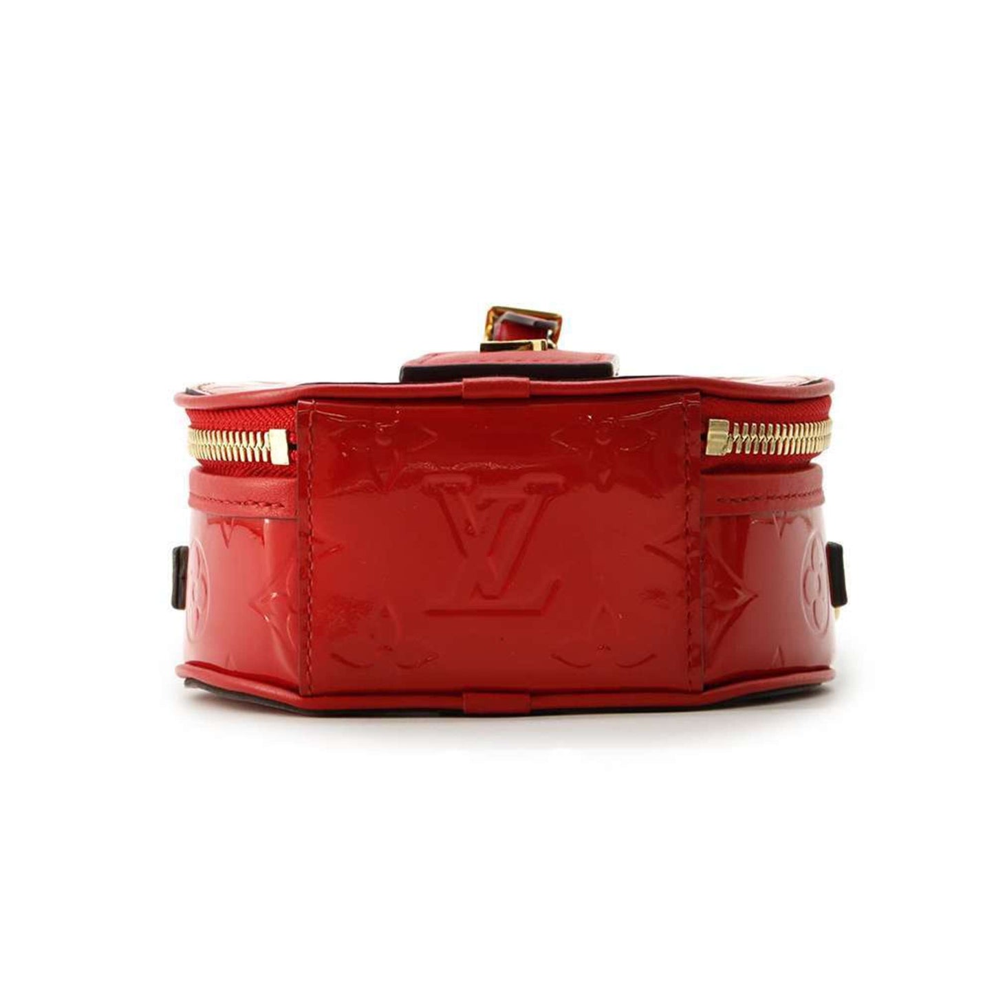 Louis Vuitton Rouge Monogram Vernis Pochette Shoulder Bag
