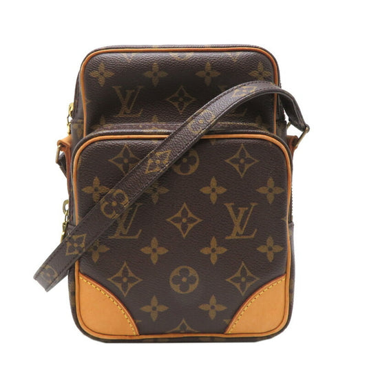 Louis Vuitton Brown Monogram Shoulder Bag ()