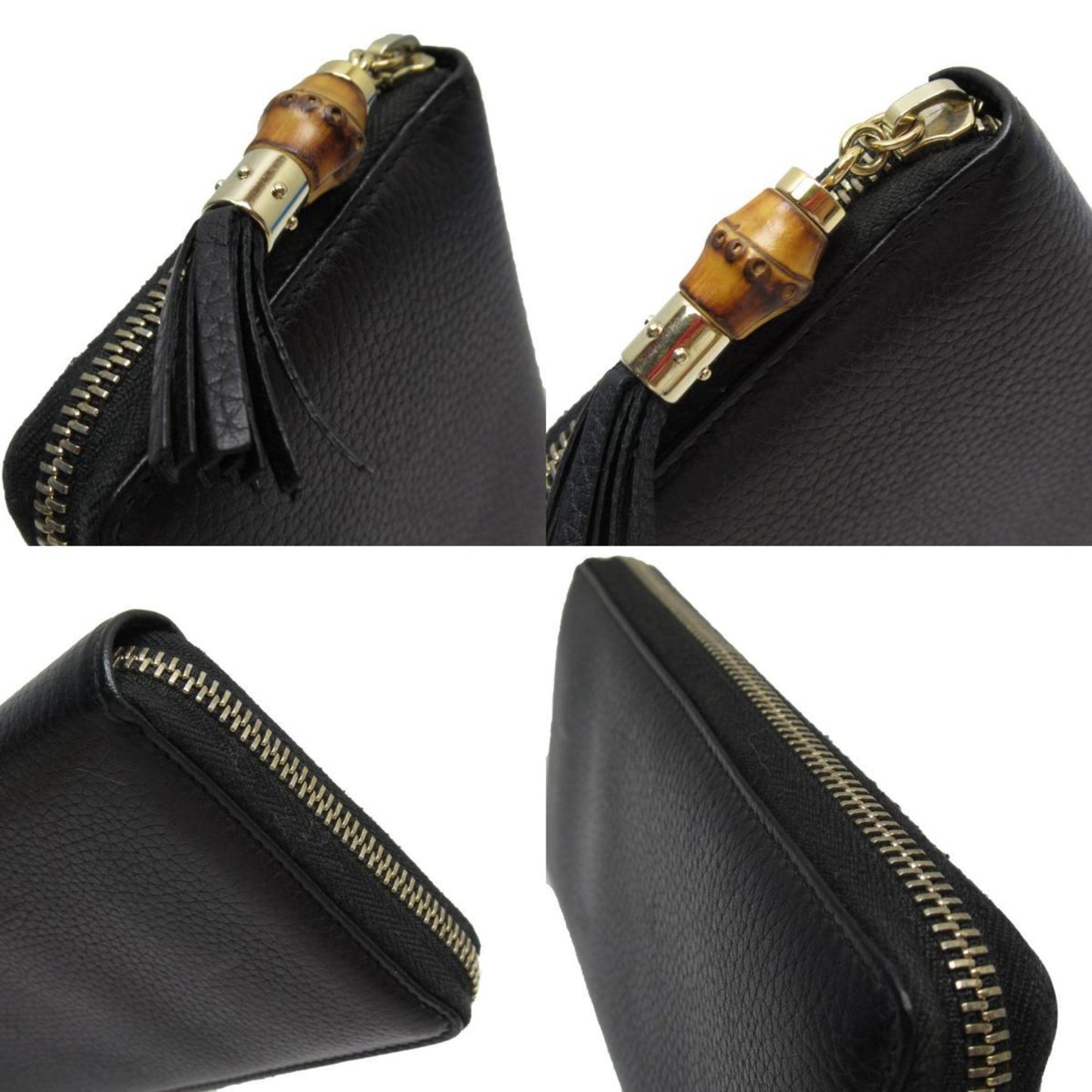 Gucci Black Leather Wallet (Bi-Fold)