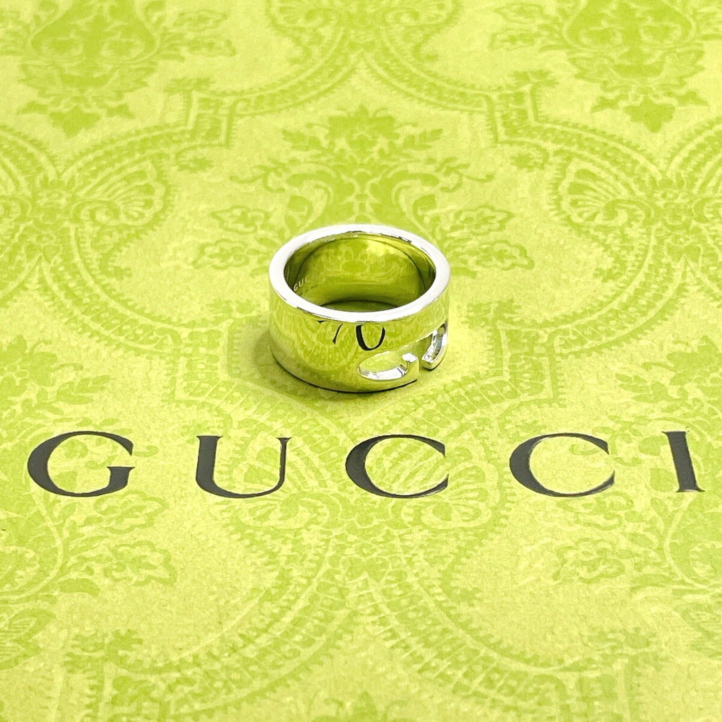 Gucci Silver Silver 925 Band Ring