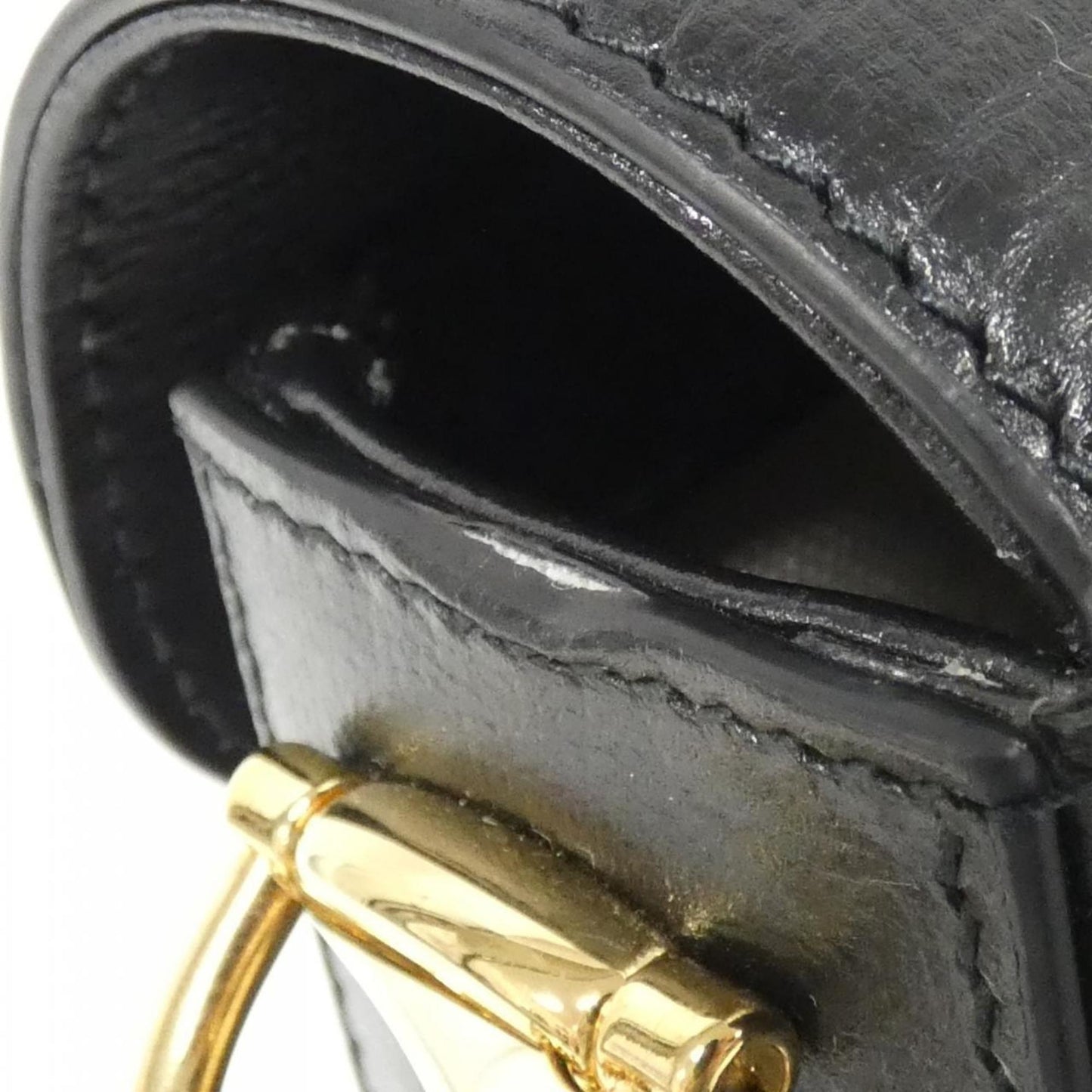 Gucci Horsebit Black Leather Shoulder Bag