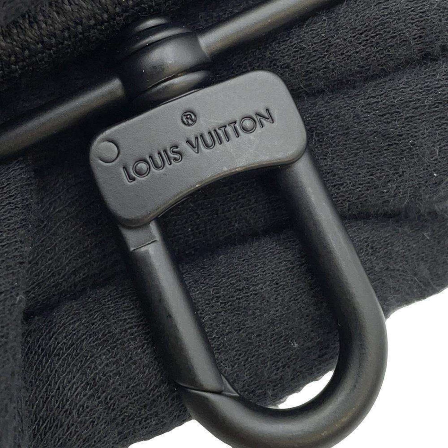 Louis Vuitton Black Noir Monogram Handbag Shoulder Bag