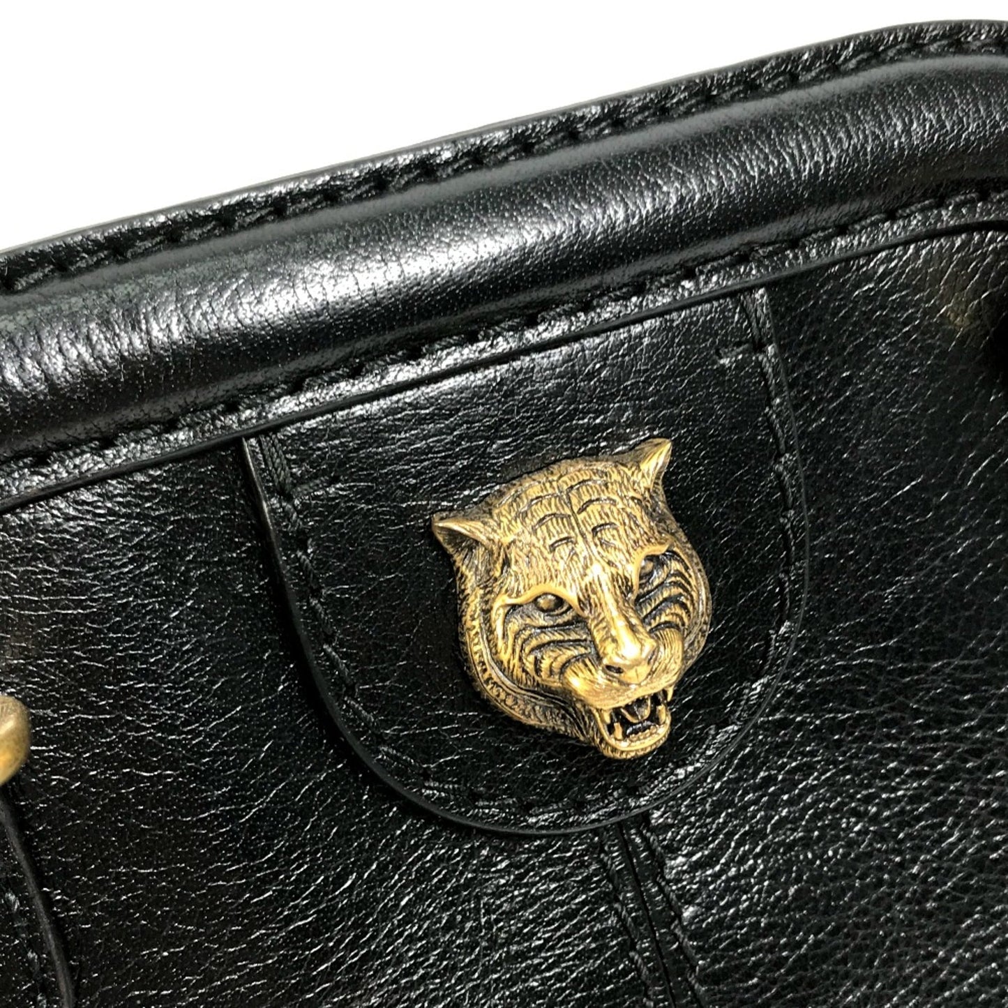 Gucci Black Leather Shoulder Bag