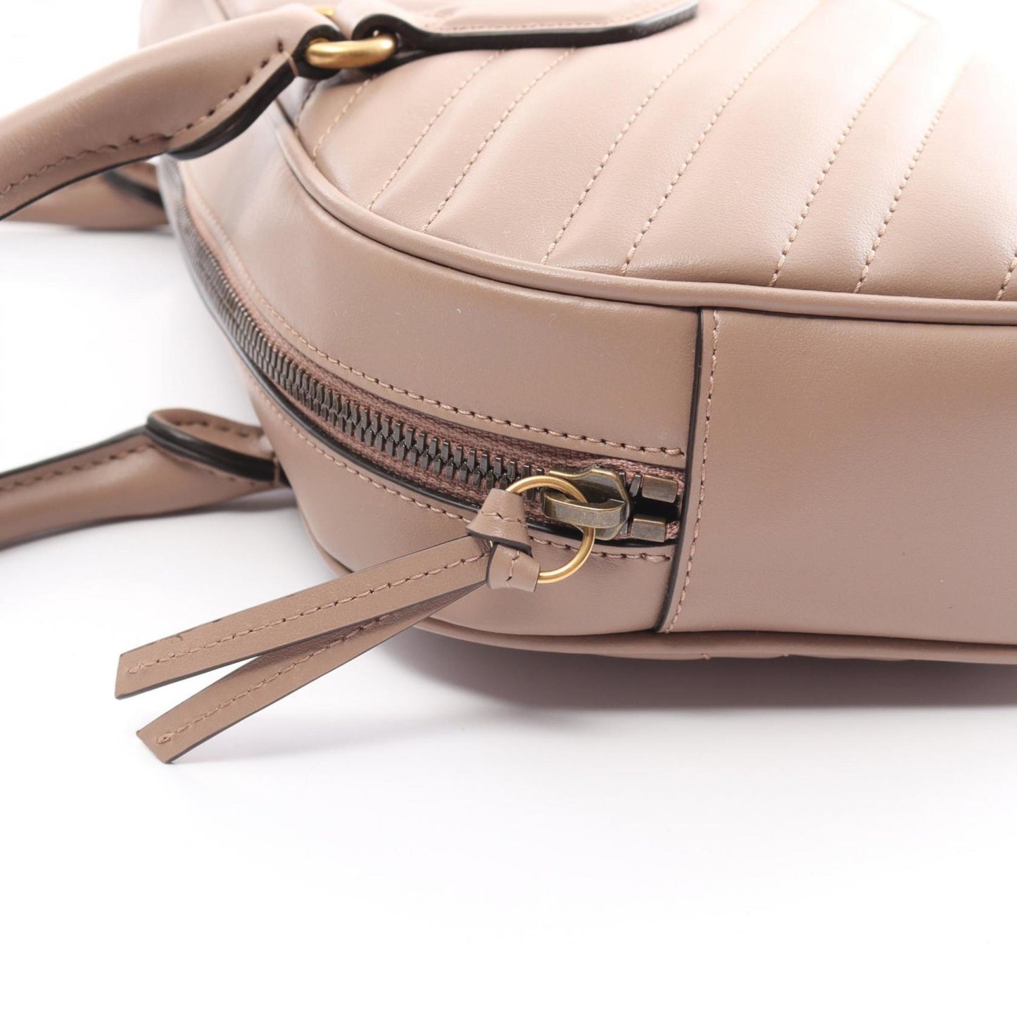 Gucci Gg Marmont Pink Leather Tote Bag