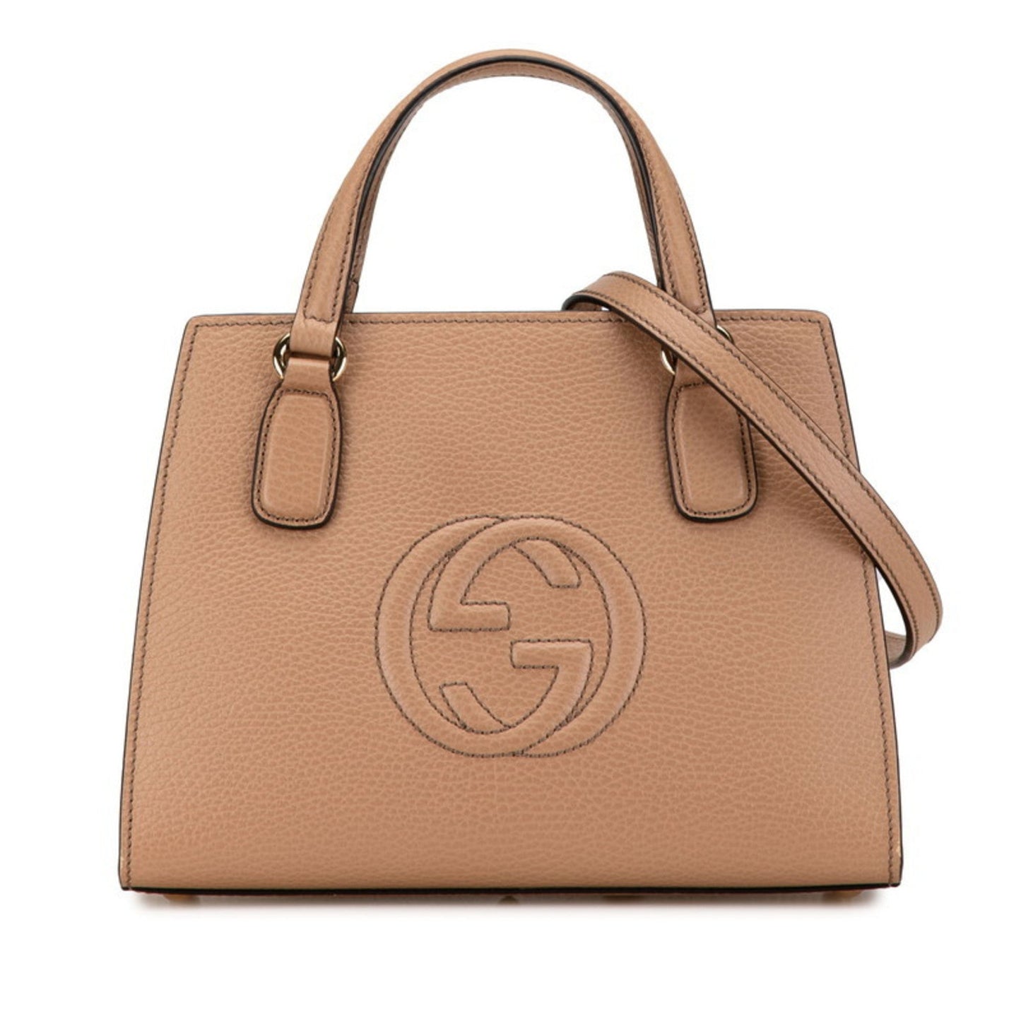 Gucci Soho Beige Leather Handbag Shoulder Bag
