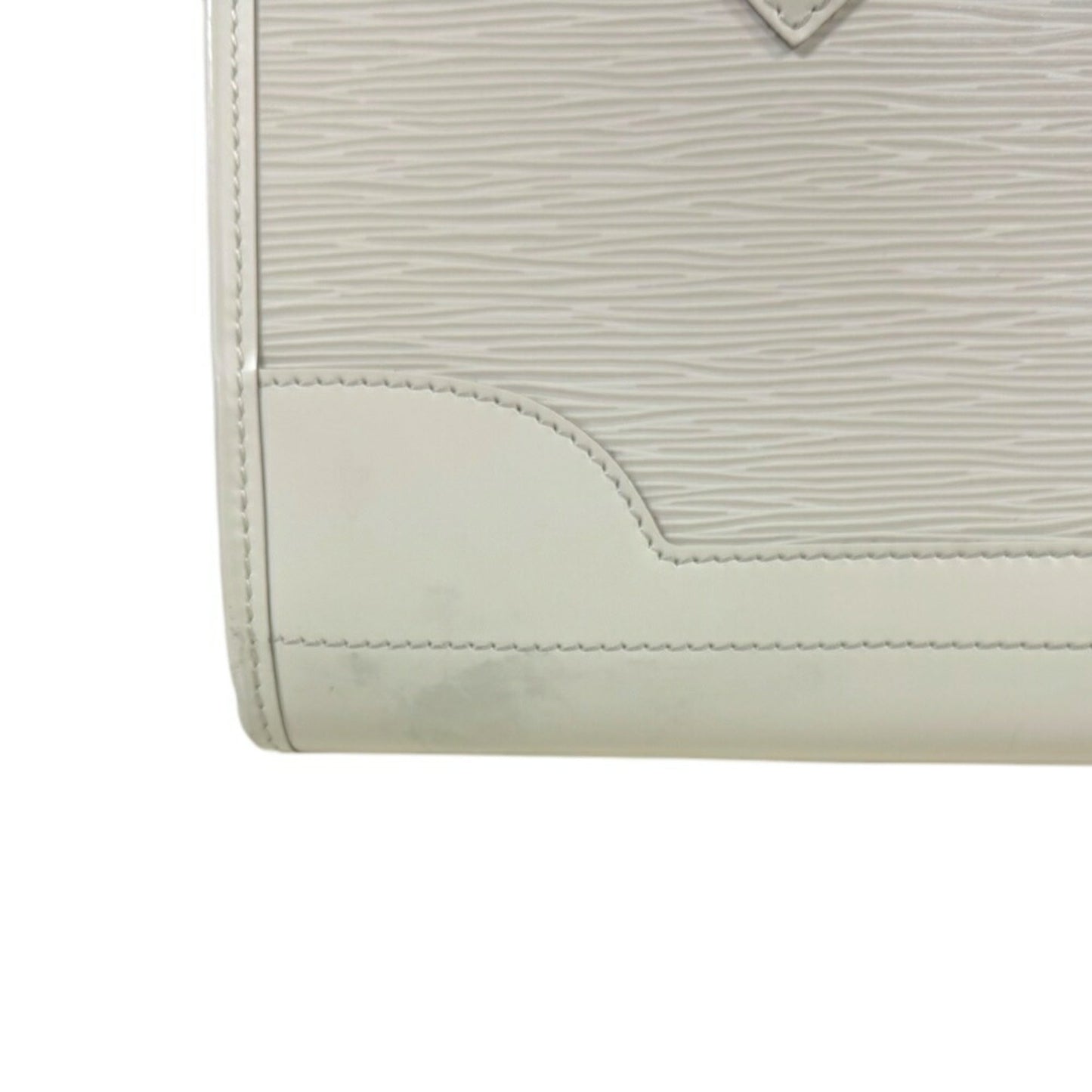 Louis Vuitton Epi Lv Off White White Epi Leather Shoulder Bag
