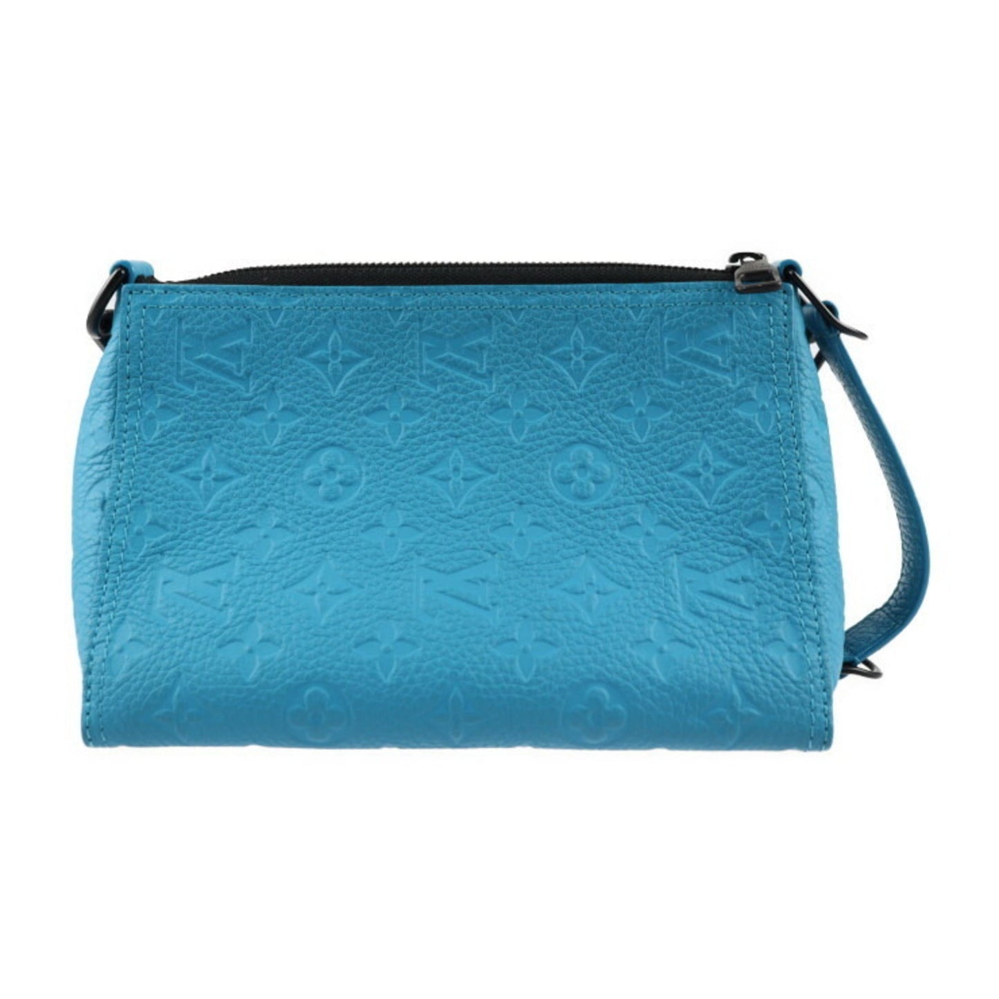 Louis Vuitton Turquoise Monogram Empreinte Shoulder Bag