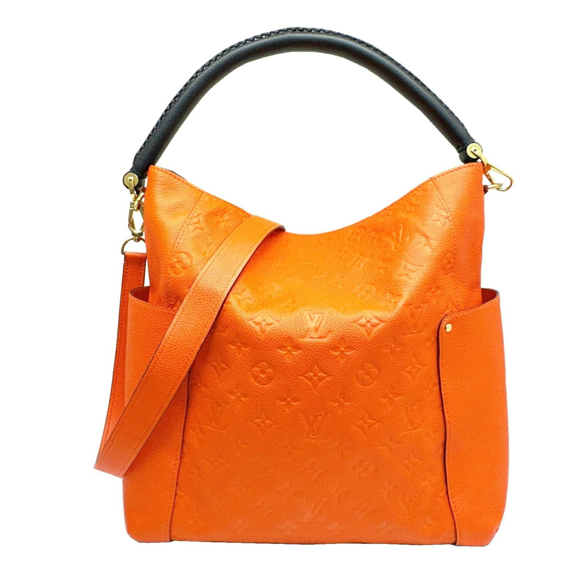 Louis Vuitton Orange Monogram Empreinte Shoulder Bag ()