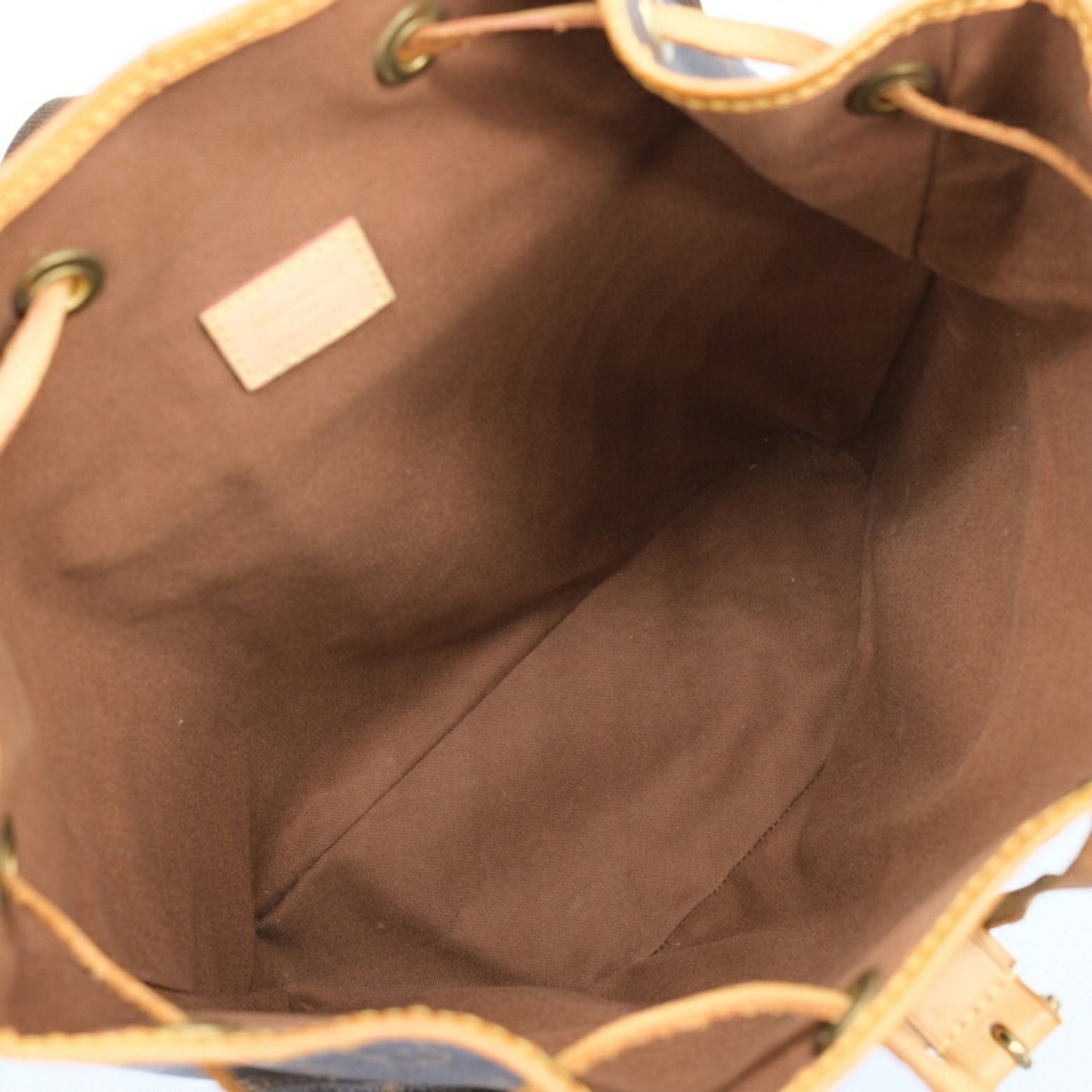Louis Vuitton Brown Monogram Leather Backpack