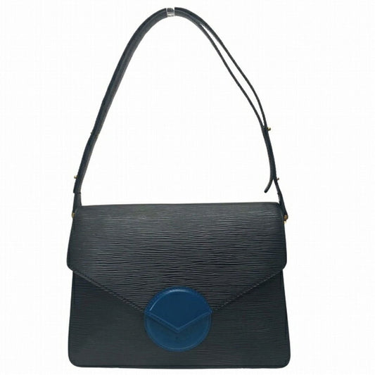 Louis Vuitton Black Noir Leather Shoulder Bag ()