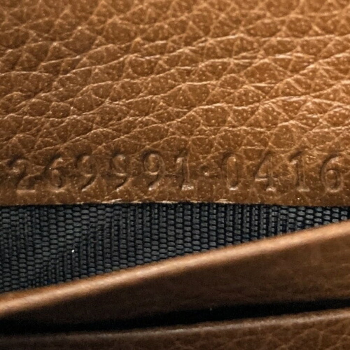 Gucci Brown Gg Canvas Long Wallet (Bi-Fold)