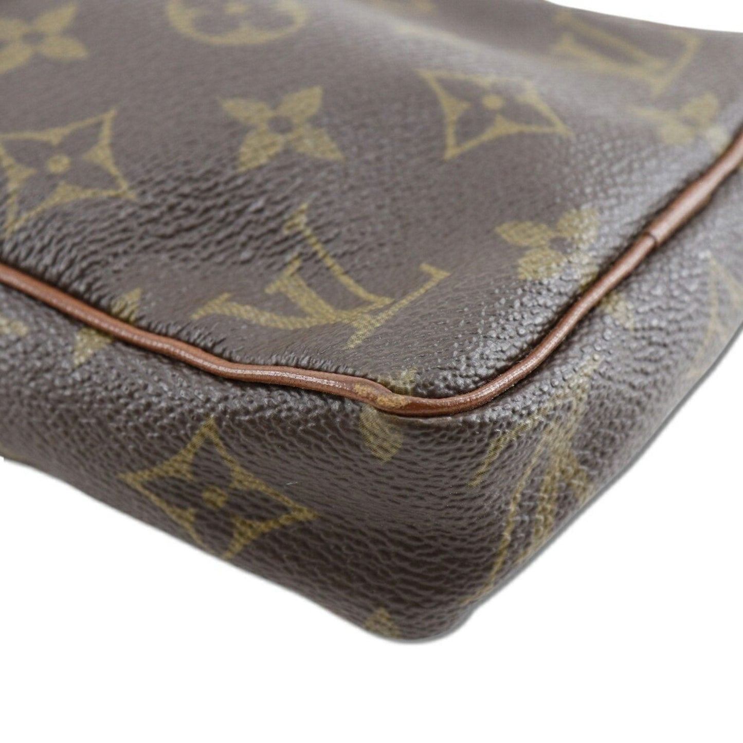 Louis Vuitton Brown Monogram Canvas Shoulder Bag