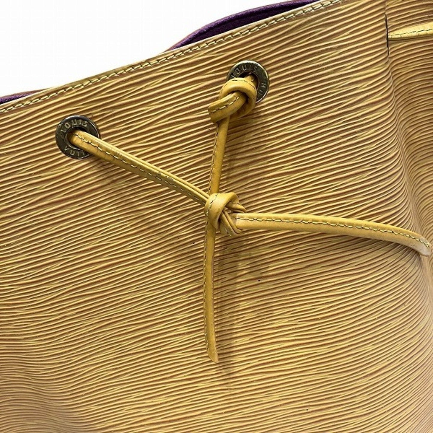 Louis Vuitton Jaune Yellow Leather Shoulder Bag