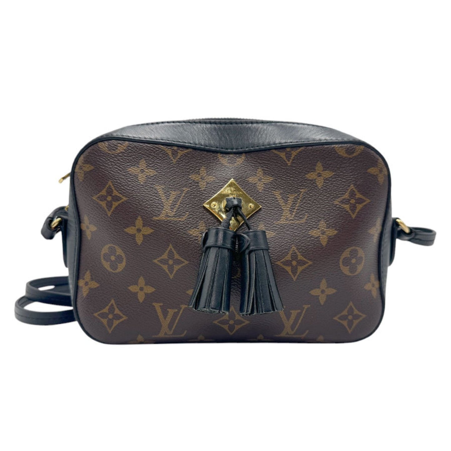 Louis Vuitton Noir Monogram Shoulder Bag ()