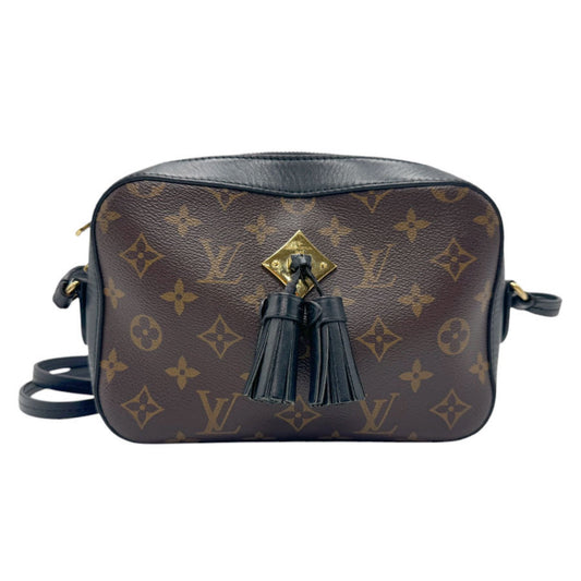 Louis Vuitton Noir Monogram Shoulder Bag ()
