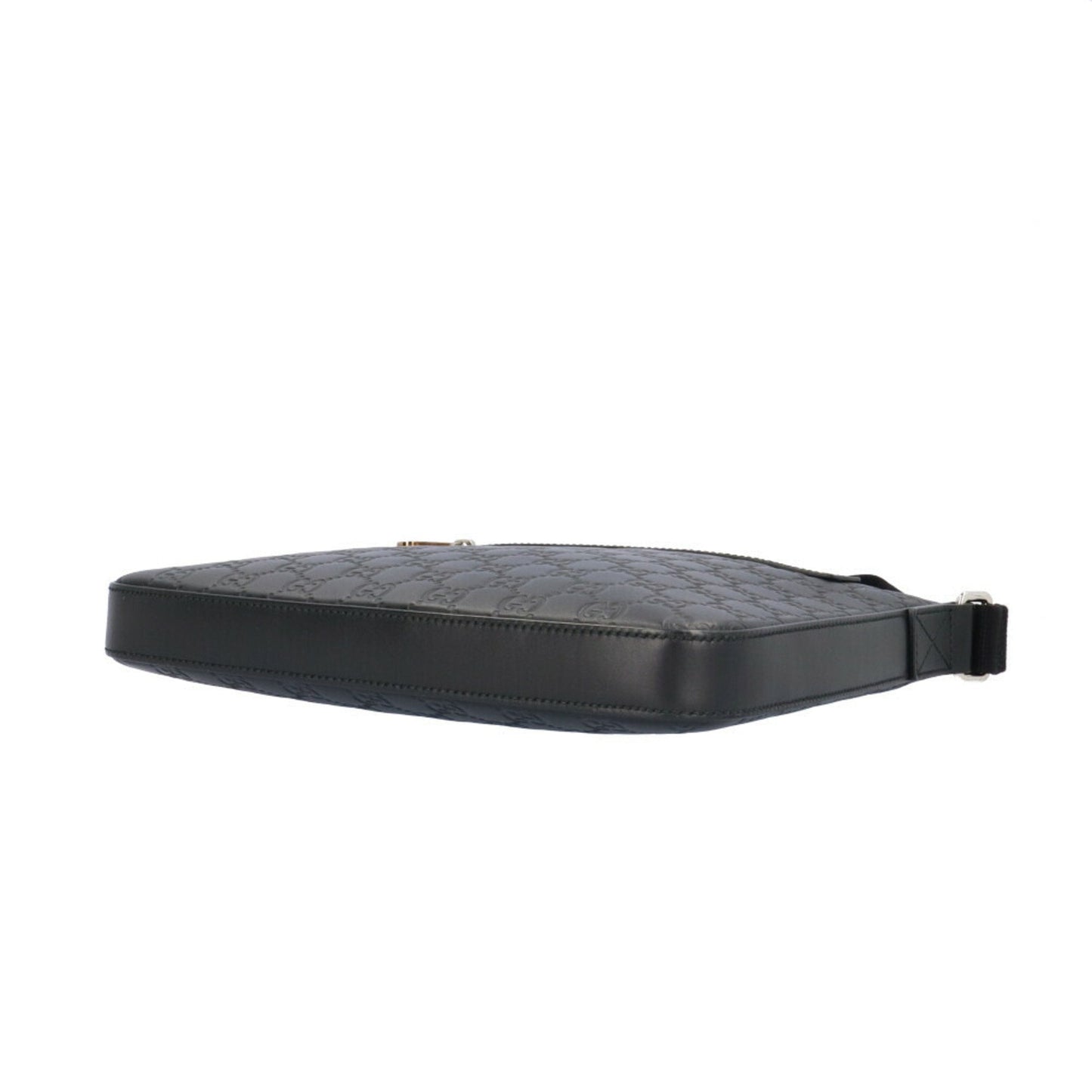 Gucci Black Leather Shoulder Bag