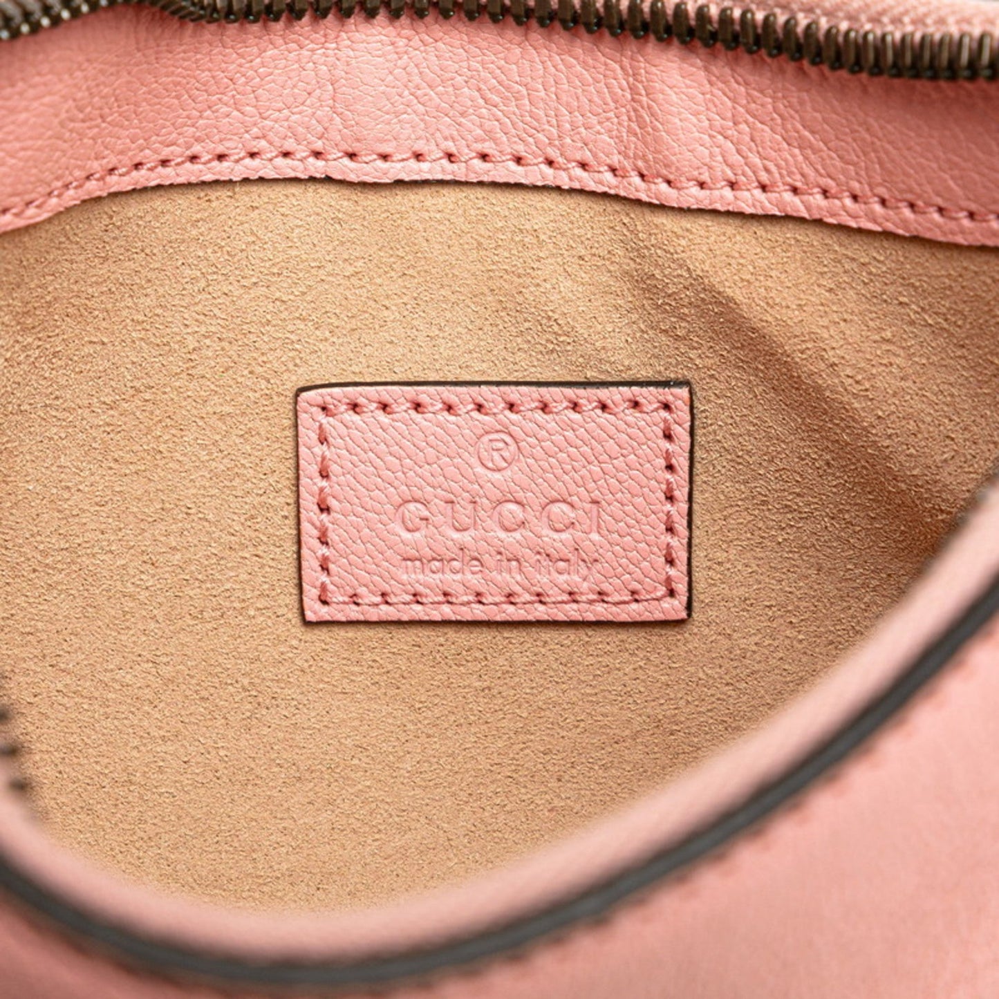 Gucci Pink Leather Shoulder Bag