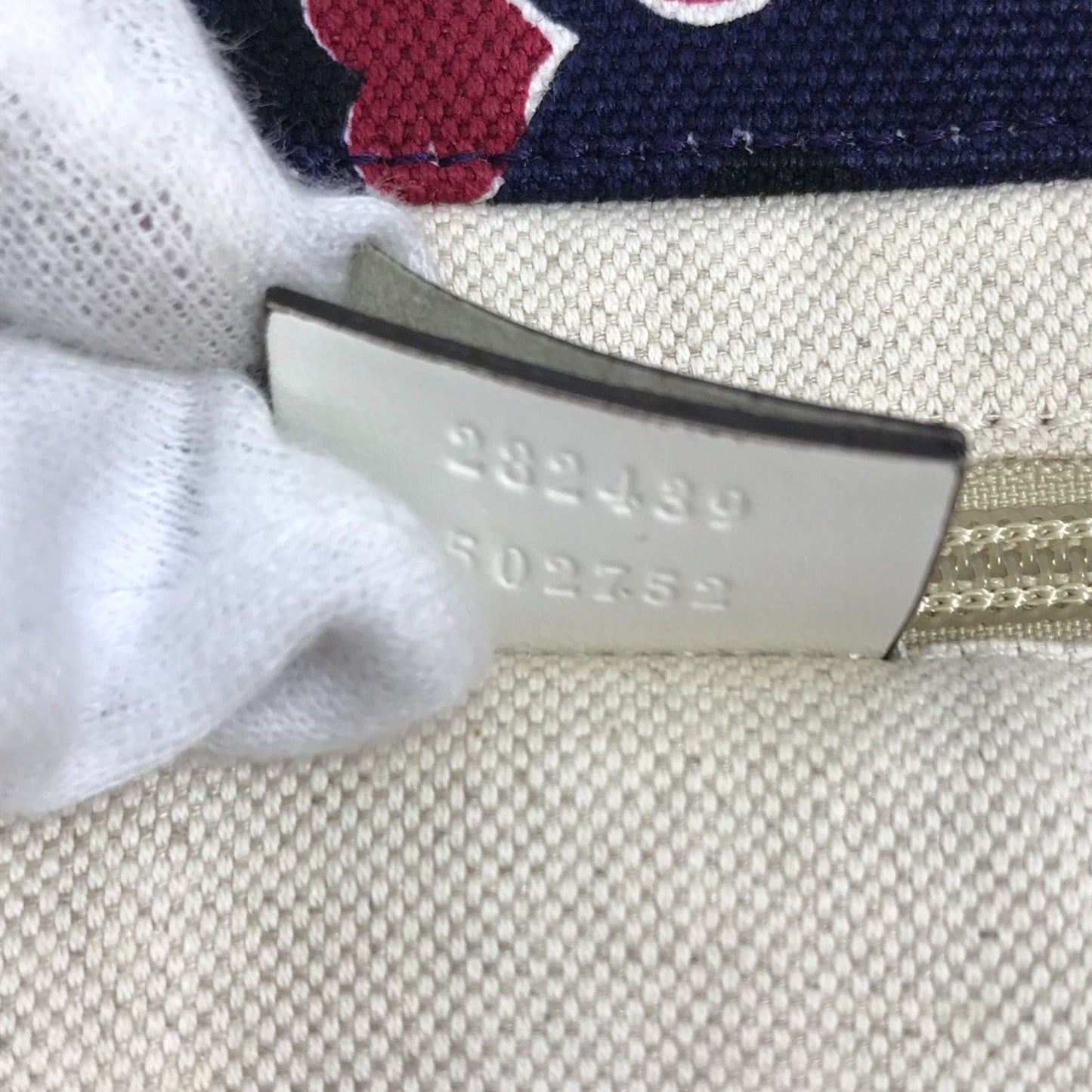 Gucci Pink Cloth Tote Bag