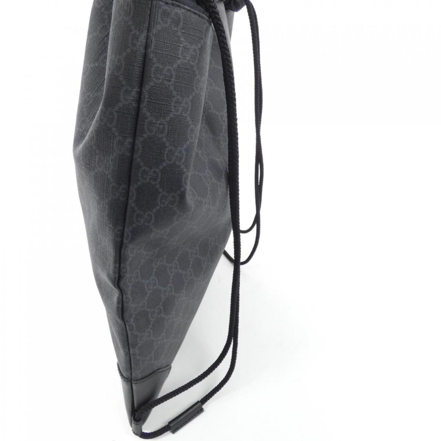 Gucci Black Gray Gg Supreme Backpack
