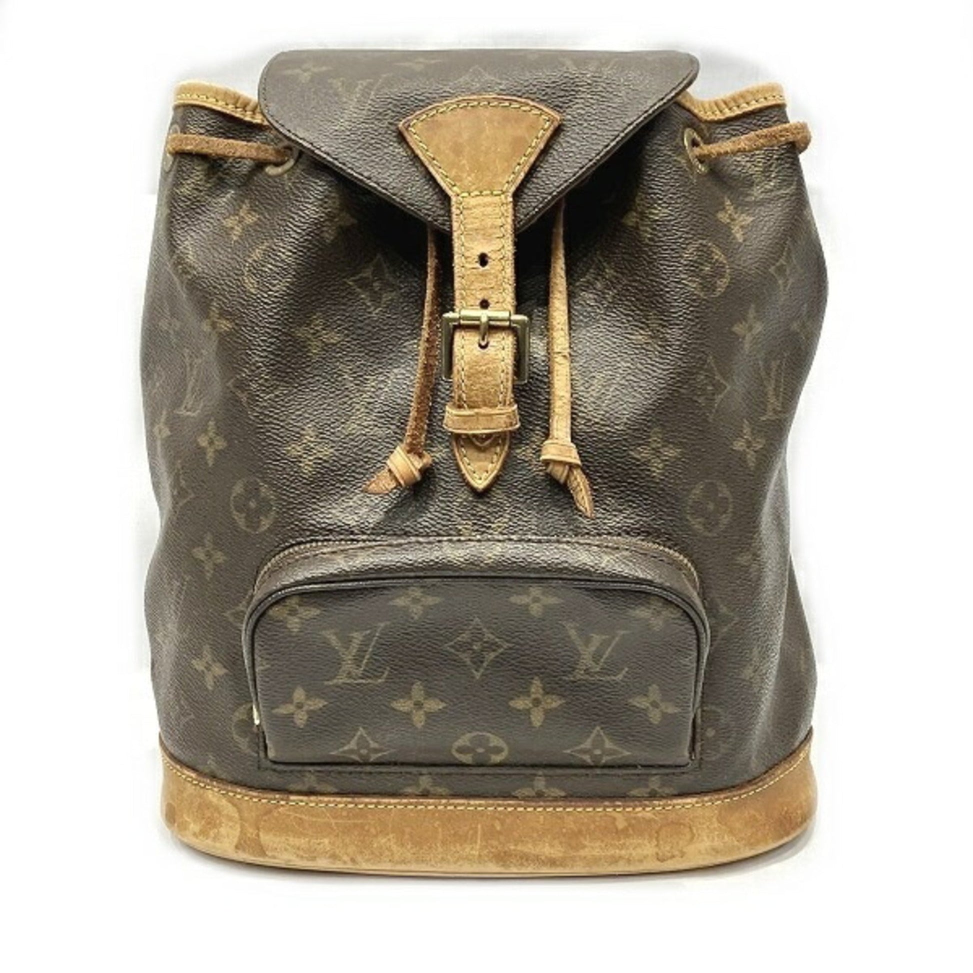 Louis Vuitton Brown Galle Monogram Monogram Backpack ()