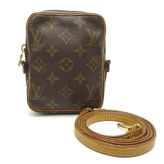 Louis Vuitton Brown Monogram Shoulder Bag ()