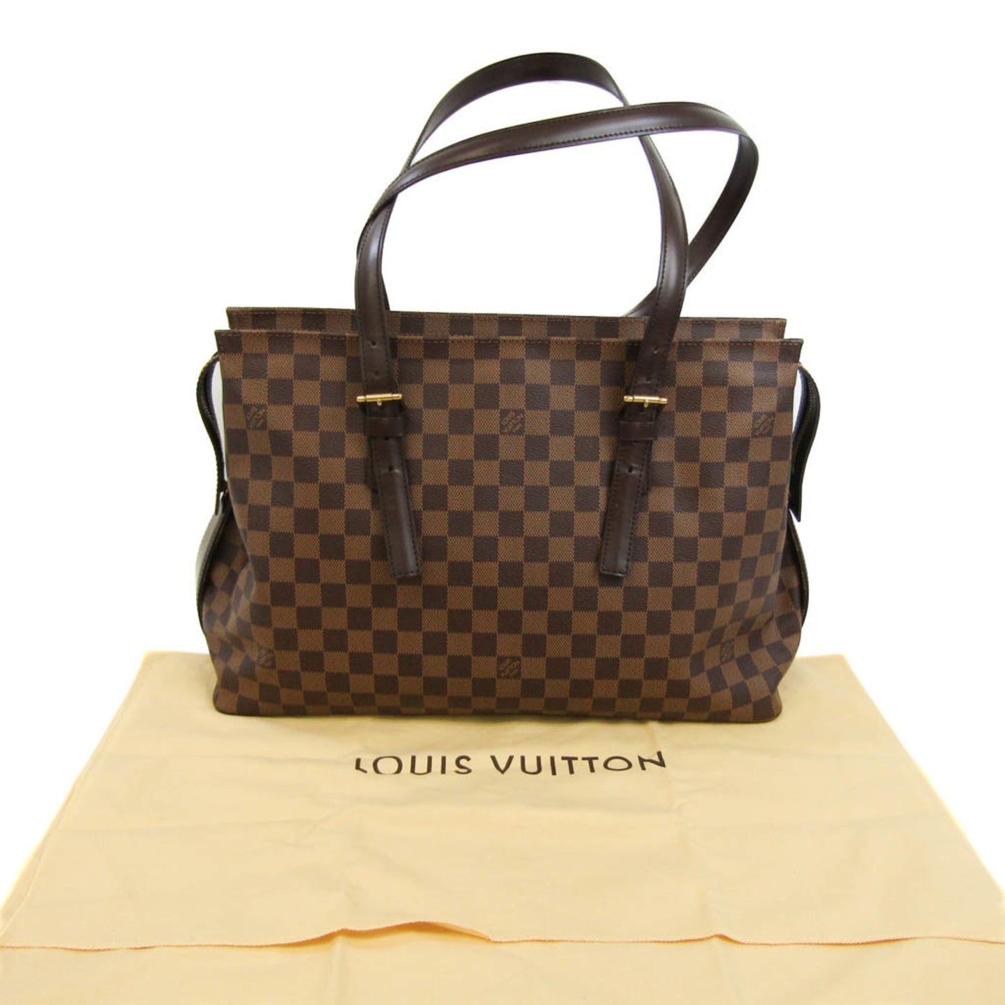 Louis Vuitton Damier Ebene Damier Canvas Shoulder Bag