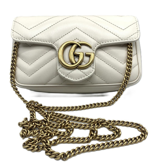 Gucci White Quilting Shoulder Bag ()