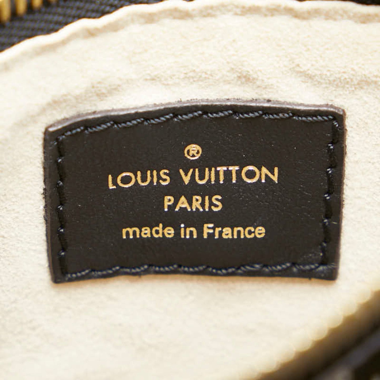 Louis Vuitton Black Lv Off White Orange Pvc Leather Shoulder Bag