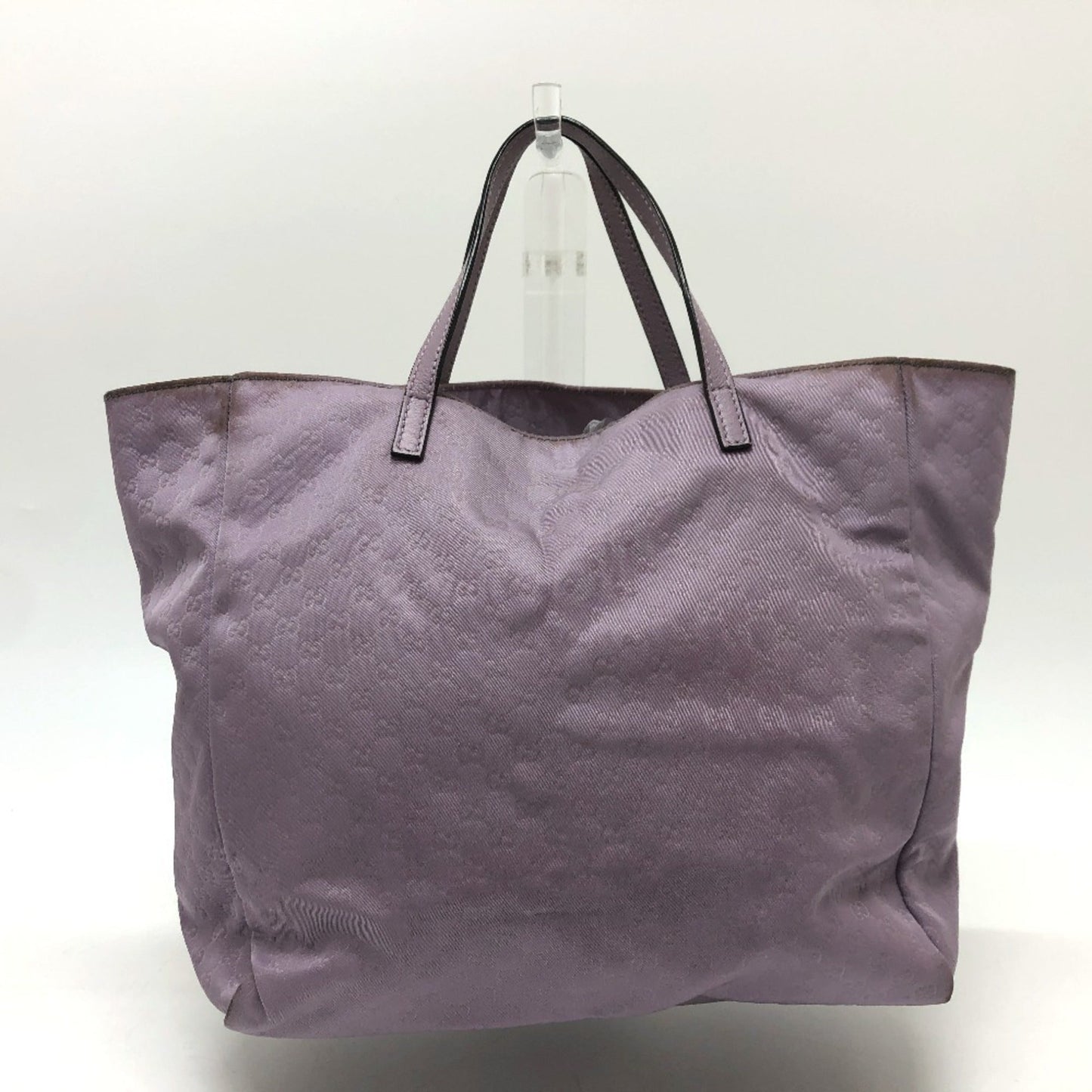 Gucci Purple Nylon Handbag