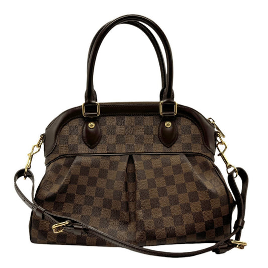 Louis Vuitton Ebene Damier Canvas Handbag Shoulder Bag ()