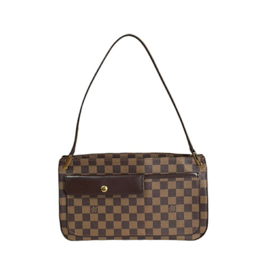Louis Vuitton Brown Damier Canvas Shoulder Bag ()