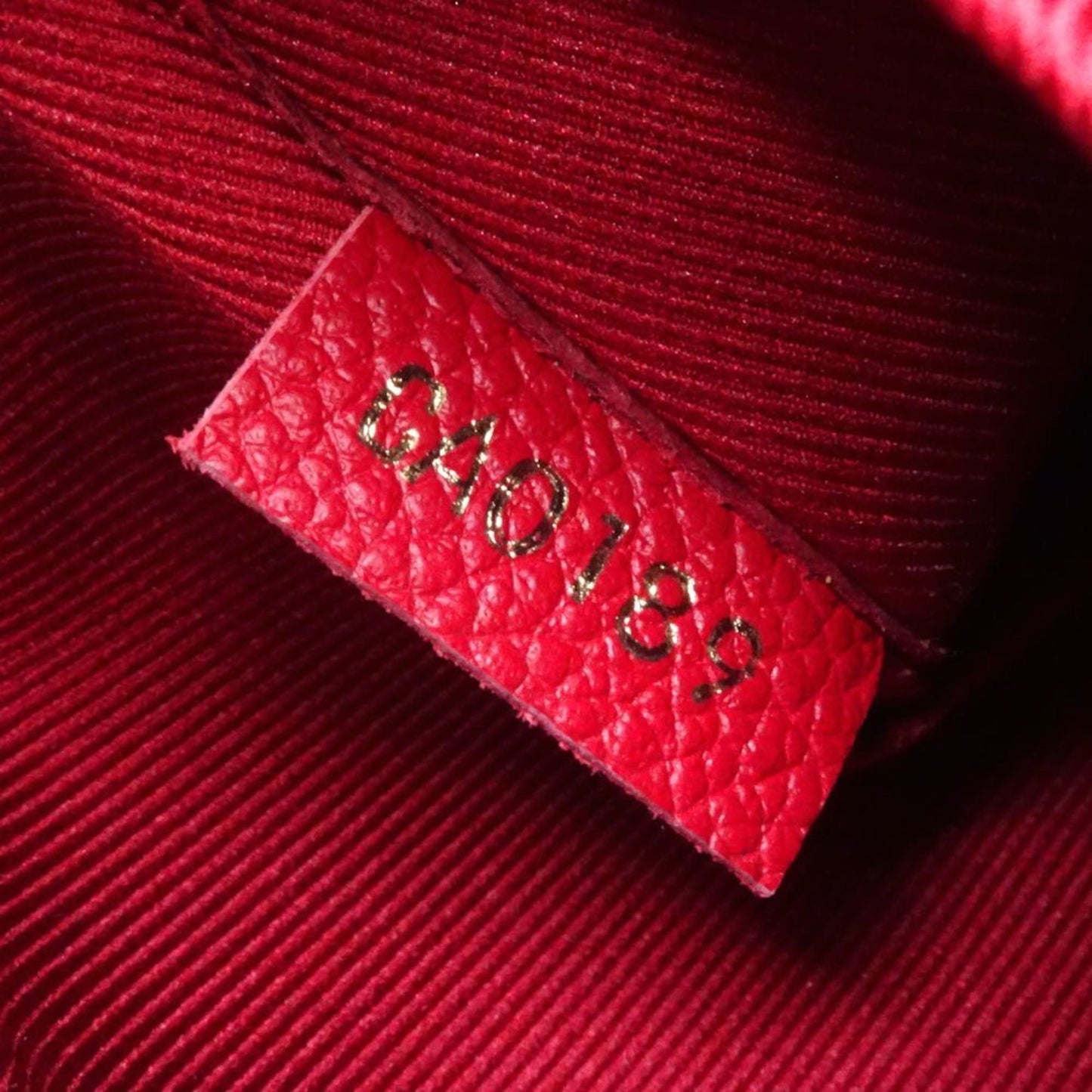 Louis Vuitton Sacrlet Leather Shoulder Bag