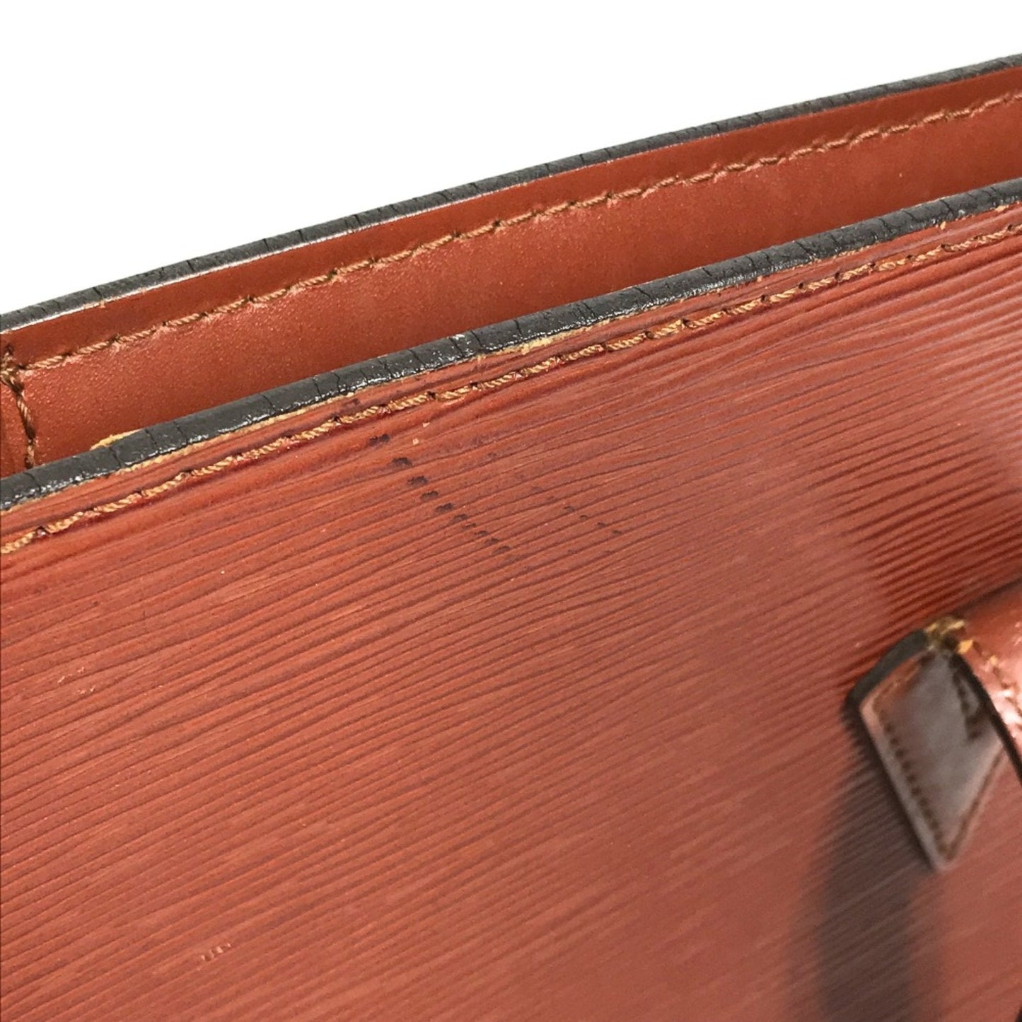 Louis Vuitton Brown Leather Shoulder Bag