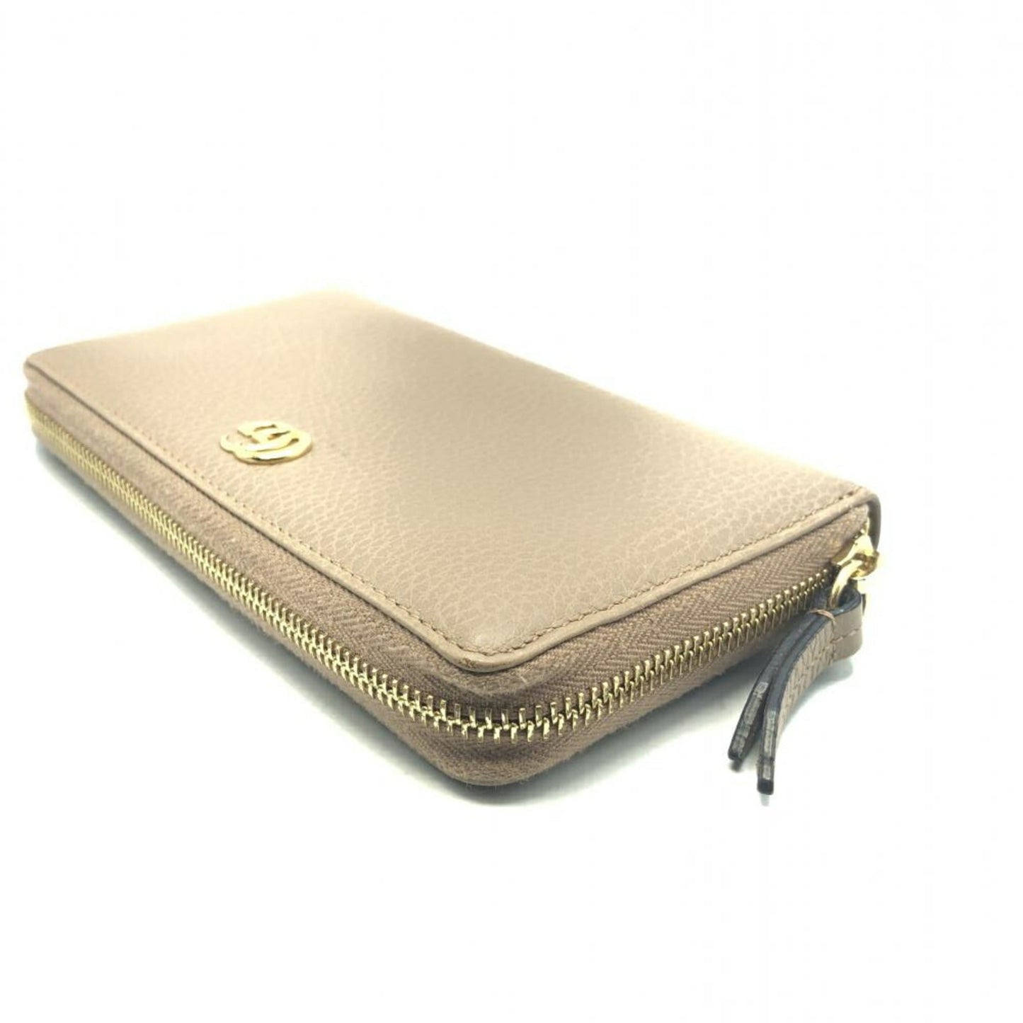 Gucci Blue Leather Long Bill Wallet (Bi-Fold)