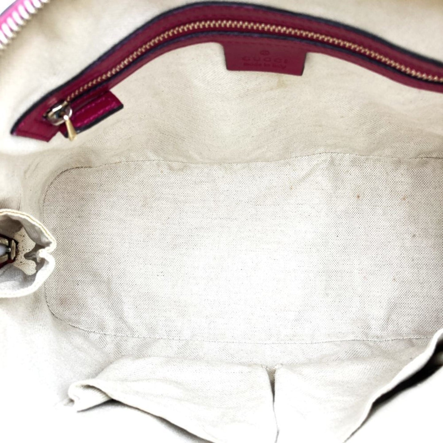 Gucci Microguccissima Pink Leather Handbag Shoulder Bag
