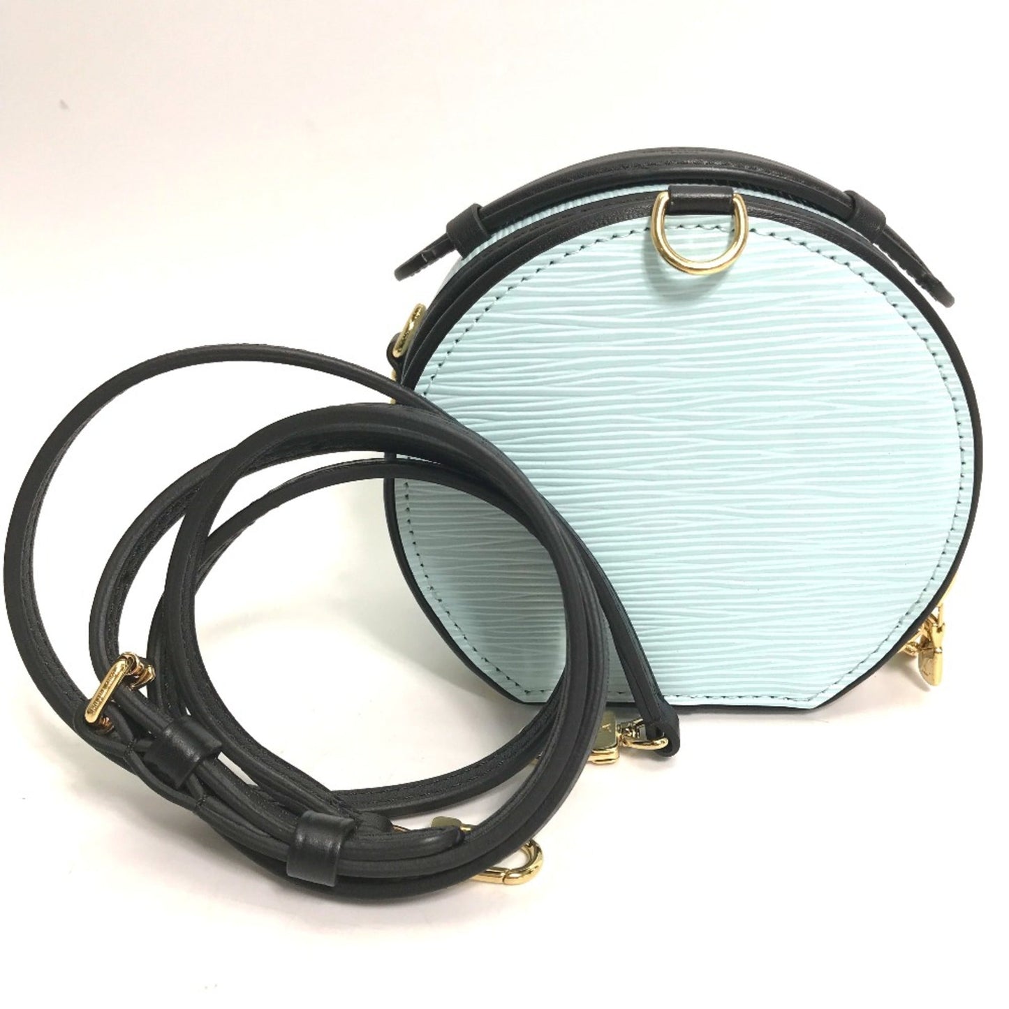 Louis Vuitton Blue Leather Shoulder Bag ()