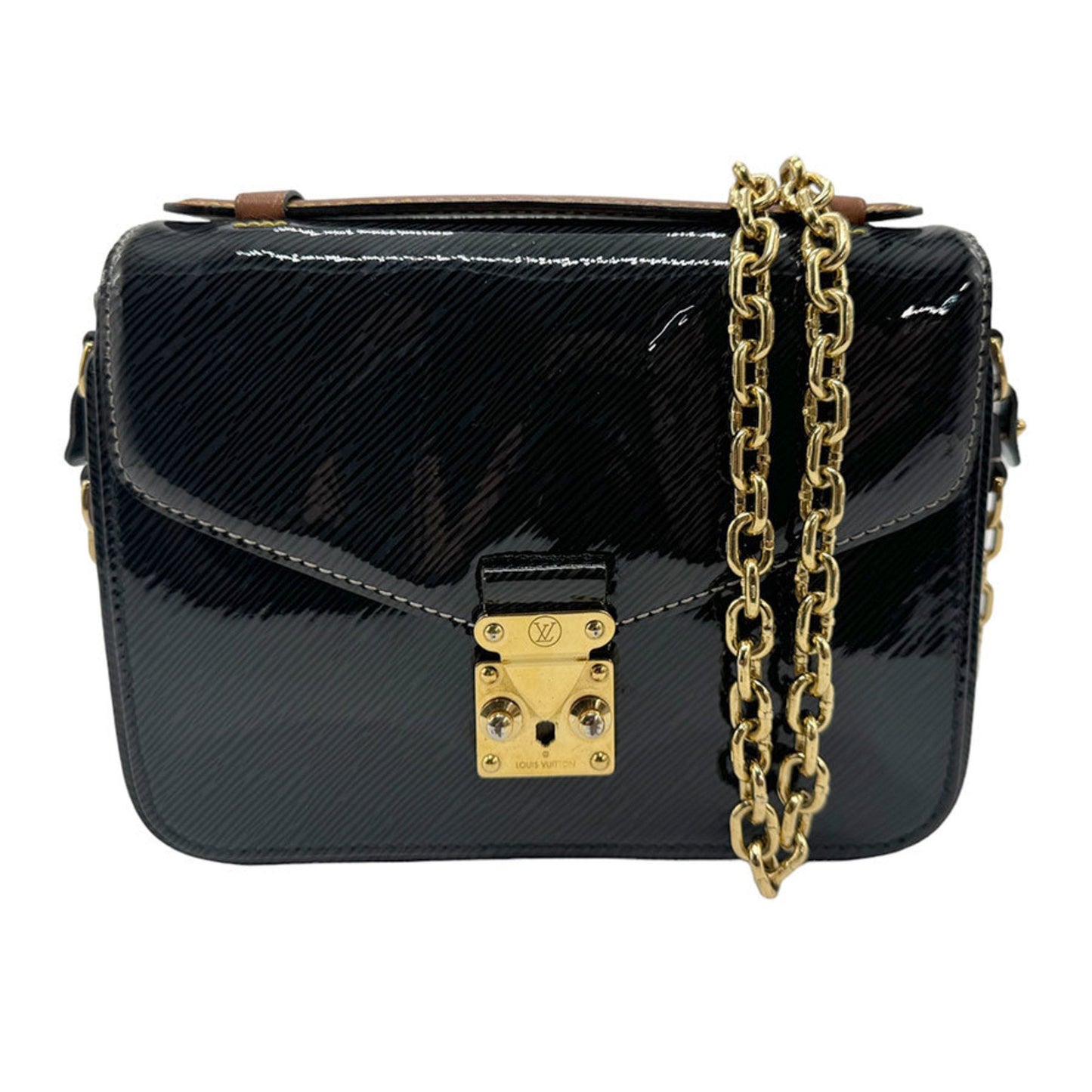 Louis Vuitton Black Monogram Reverse Pvc Pochette Shoulder Bag ()