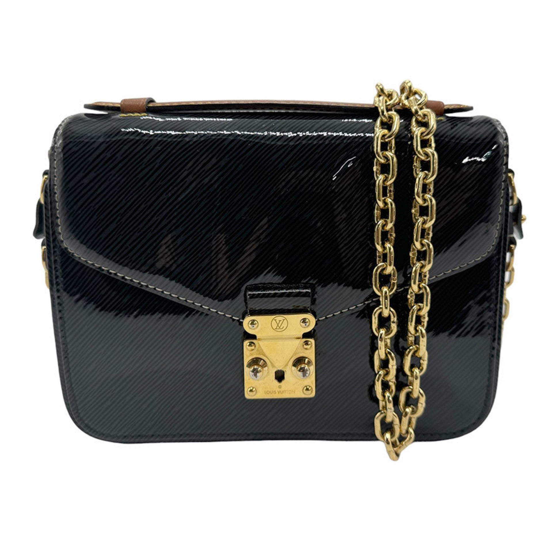 Louis Vuitton Black Monogram Reverse Pvc Pochette Shoulder Bag ()