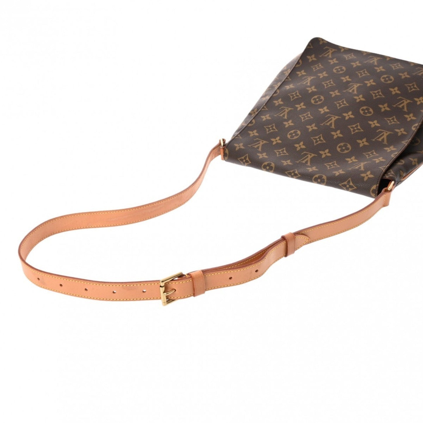 Louis Vuitton Brown Monogram Canvas Shoulder Bag