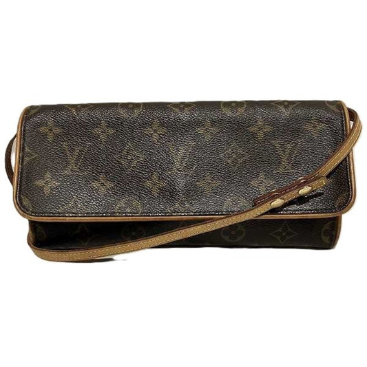 Louis Vuitton Brown Pochette Shoulder Bag ()
