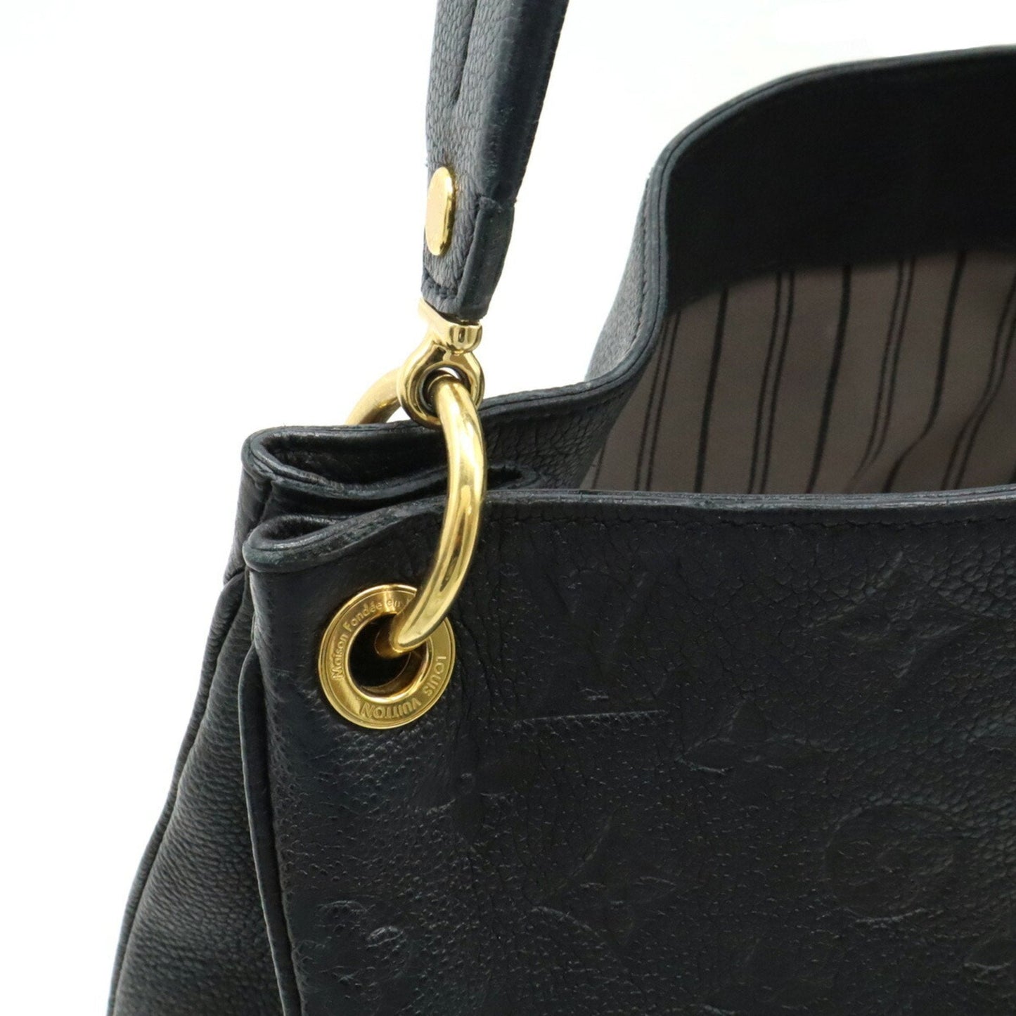 Louis Vuitton Monogram Impression Black Noir Monogram Empreinte Shoulder Bag