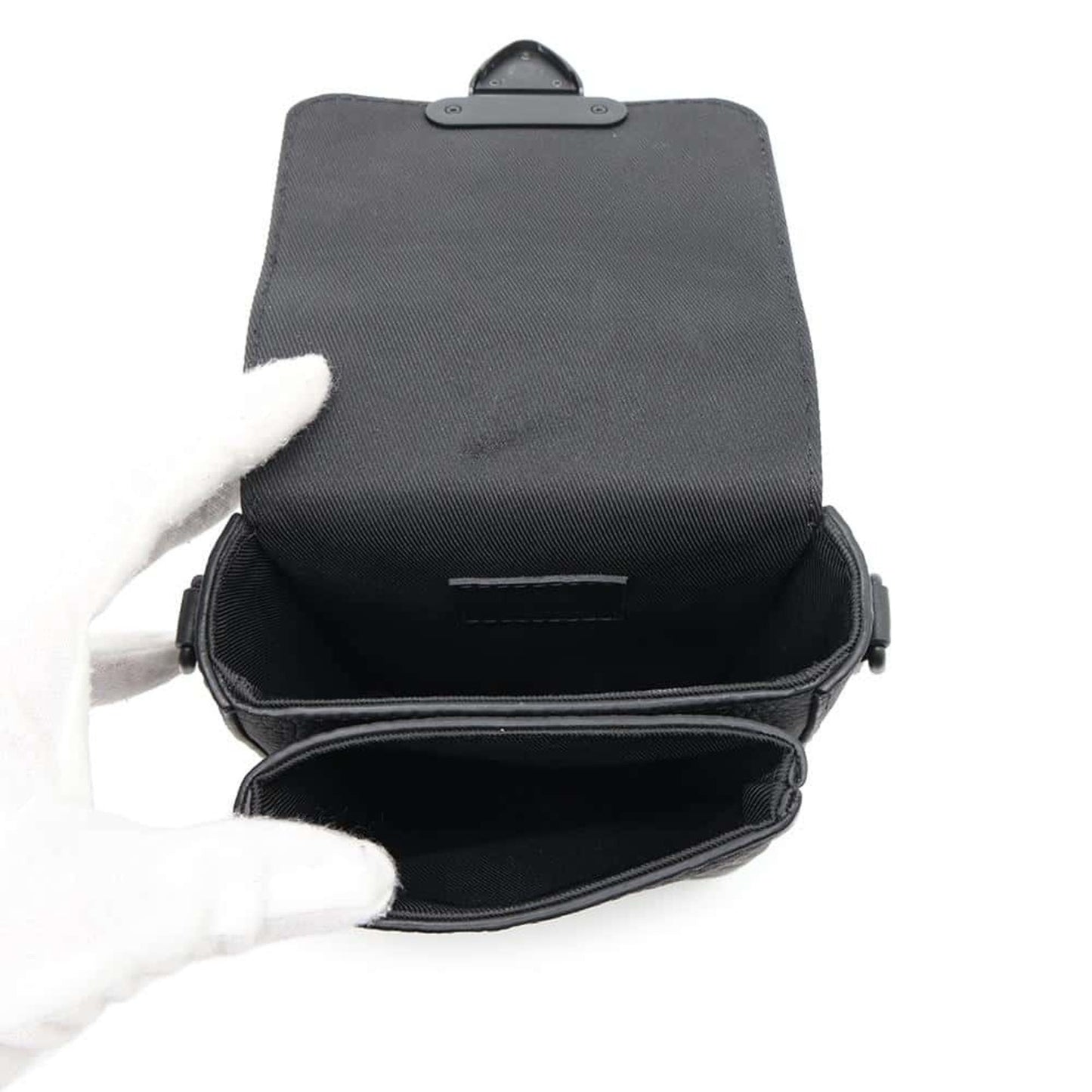 Louis Vuitton Noir Monogram Shoulder Bag