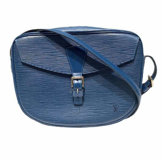 Louis Vuitton Toledo Blue Leather Shoulder Bag ()